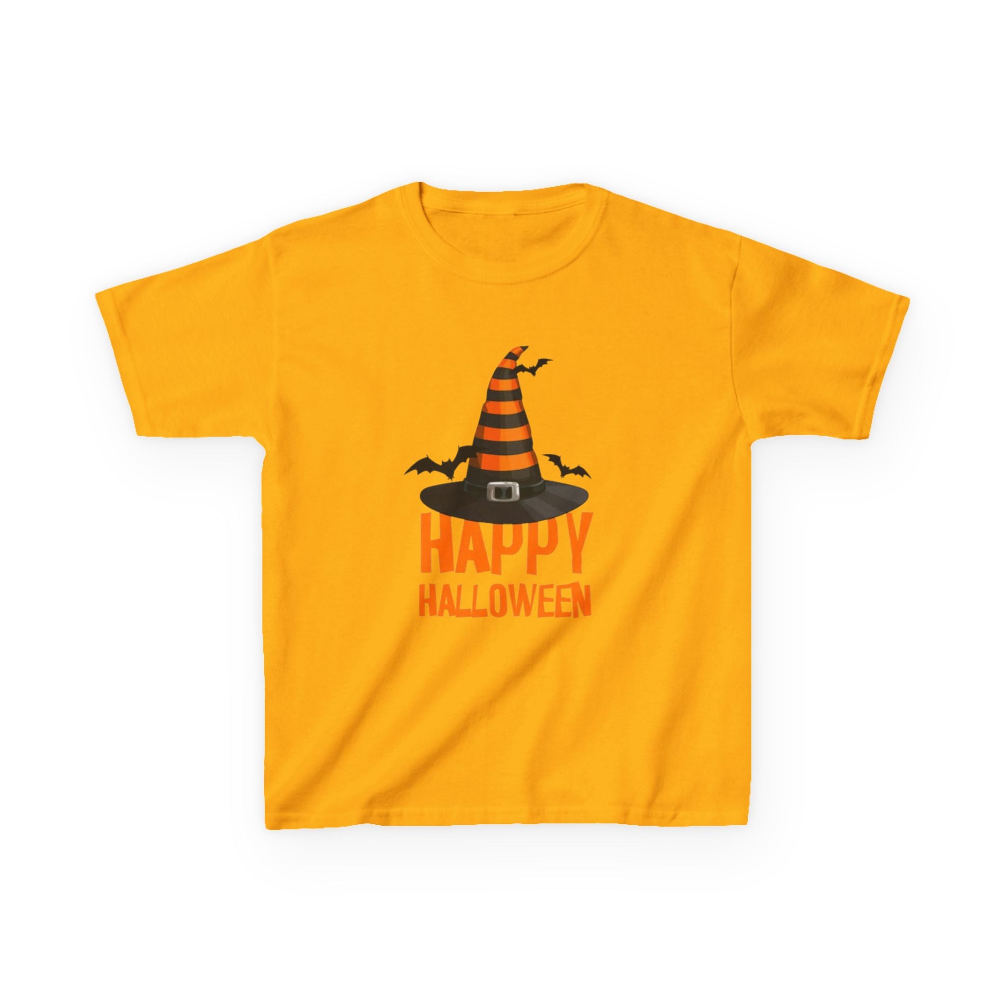 Happy Halloween Kids Heavy Cotton T-Shirt