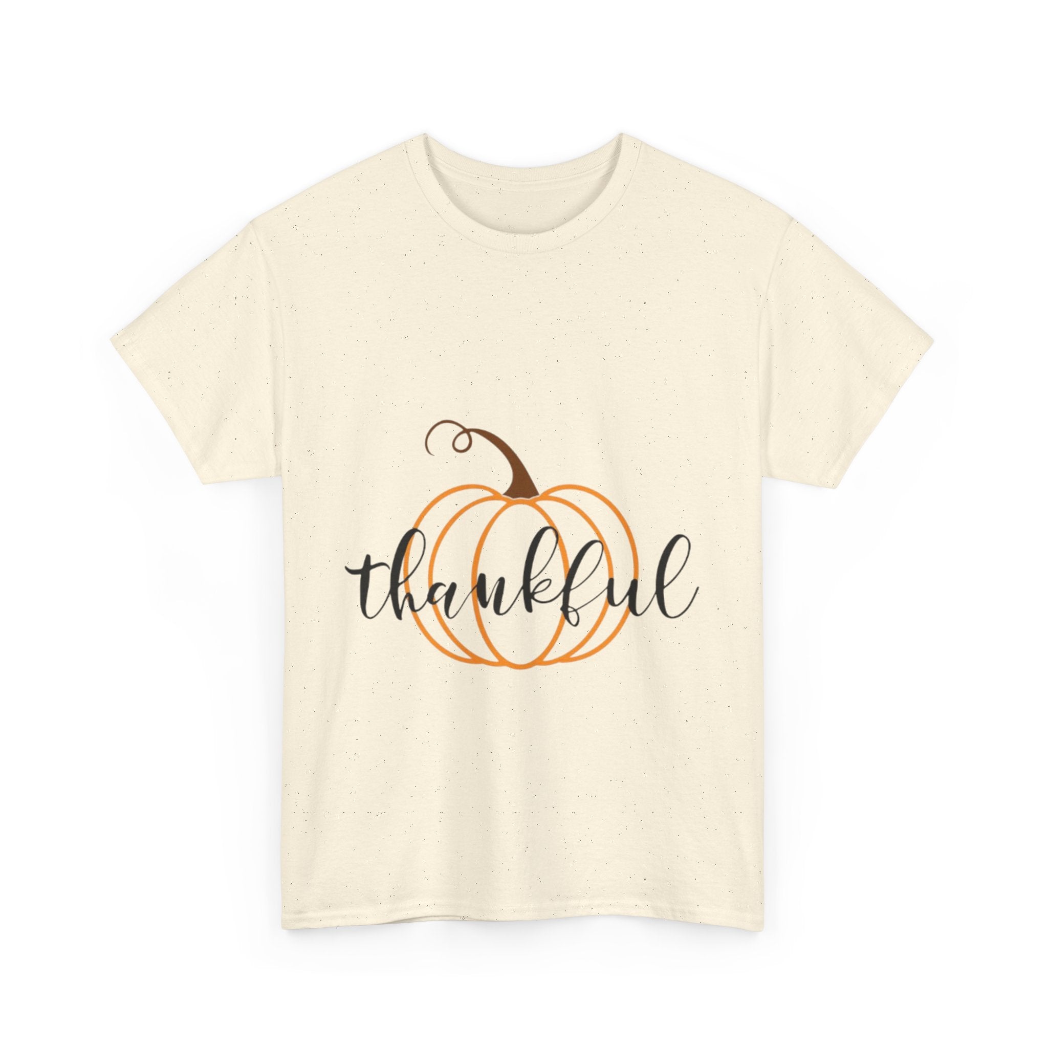 Thankful Pumpkin Unisex Heavy Cotton T-Shirt