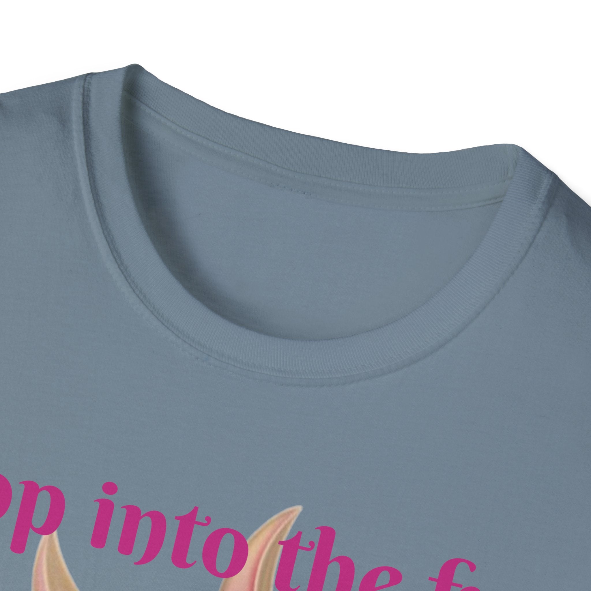 Hop Into The Fun I've Got Eggs-citing Surprises Bunny Unisex Softstyle T-Shirt