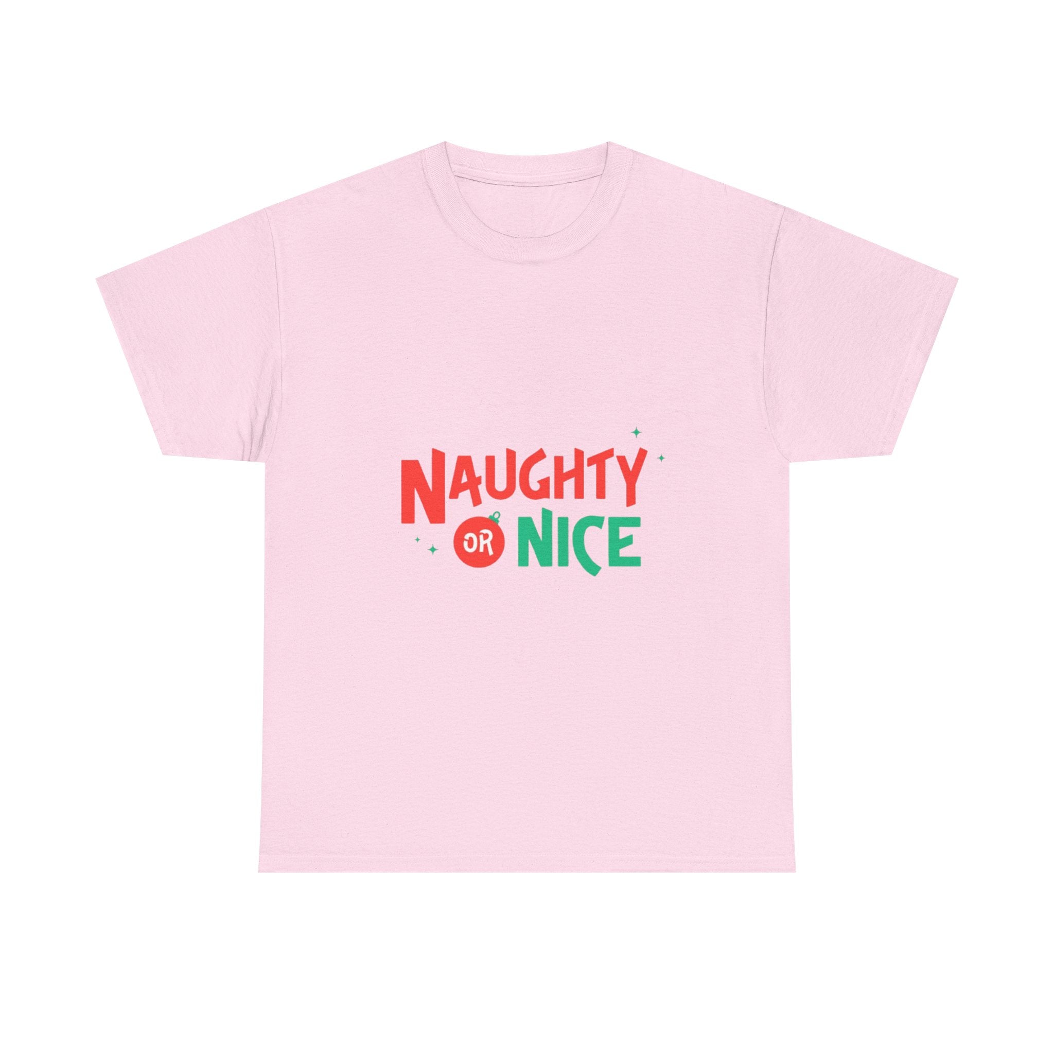 Naughty Or Nice Unisex Heavy Cotton T-Shirt