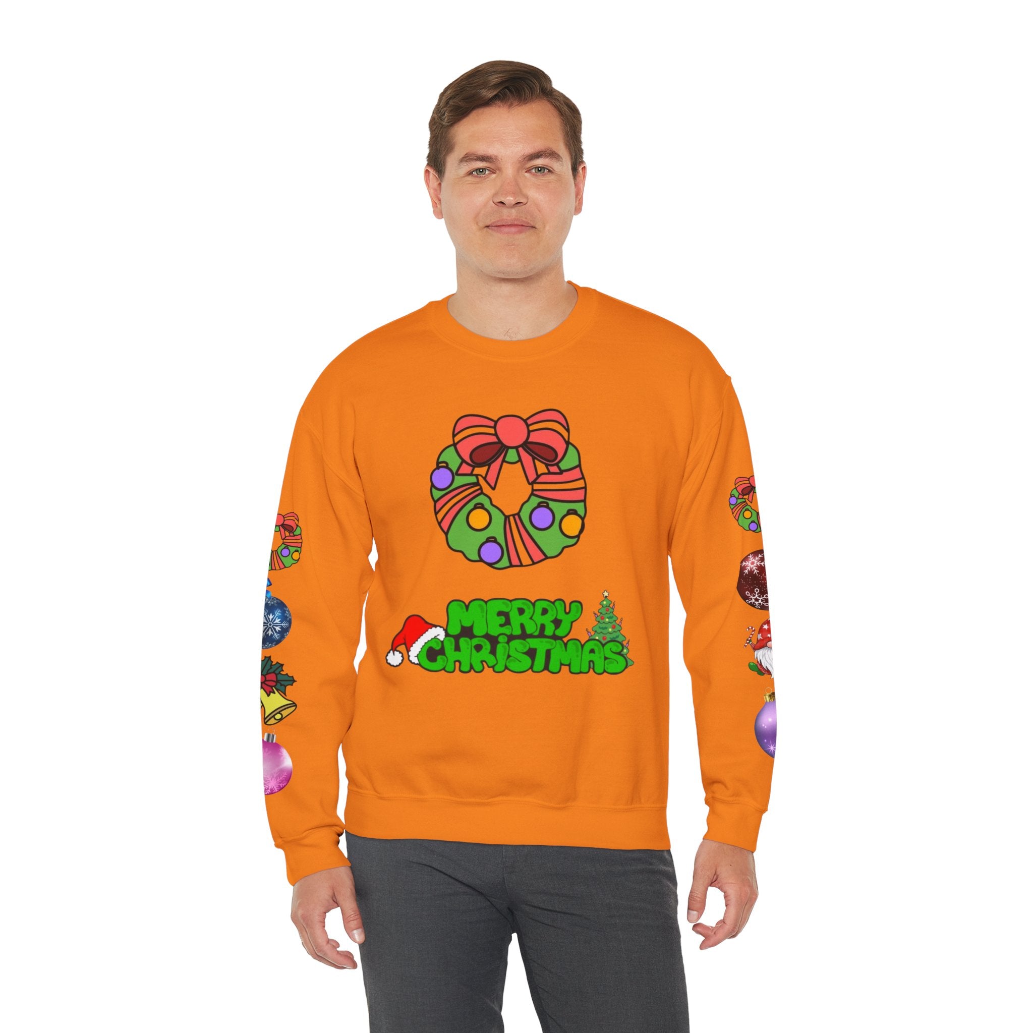Festive Not-So-Ugly Christmas Unisex Heavy Blend™ Crewneck Sweatshirt