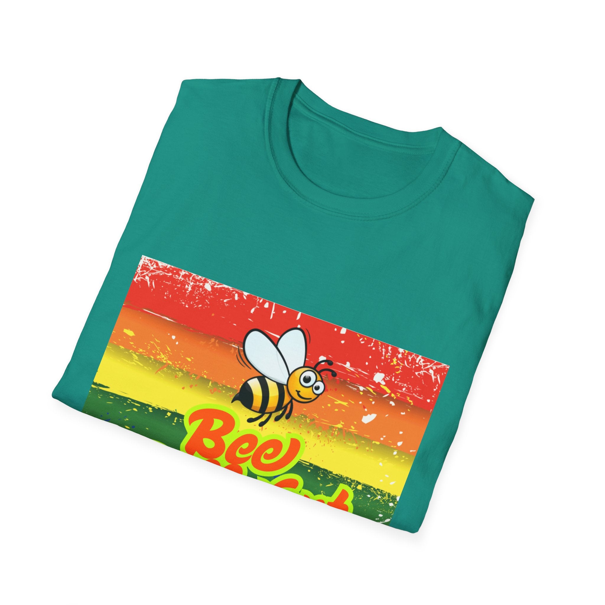 Bee Different Rainbow Unisex Softstyle T-Shirt