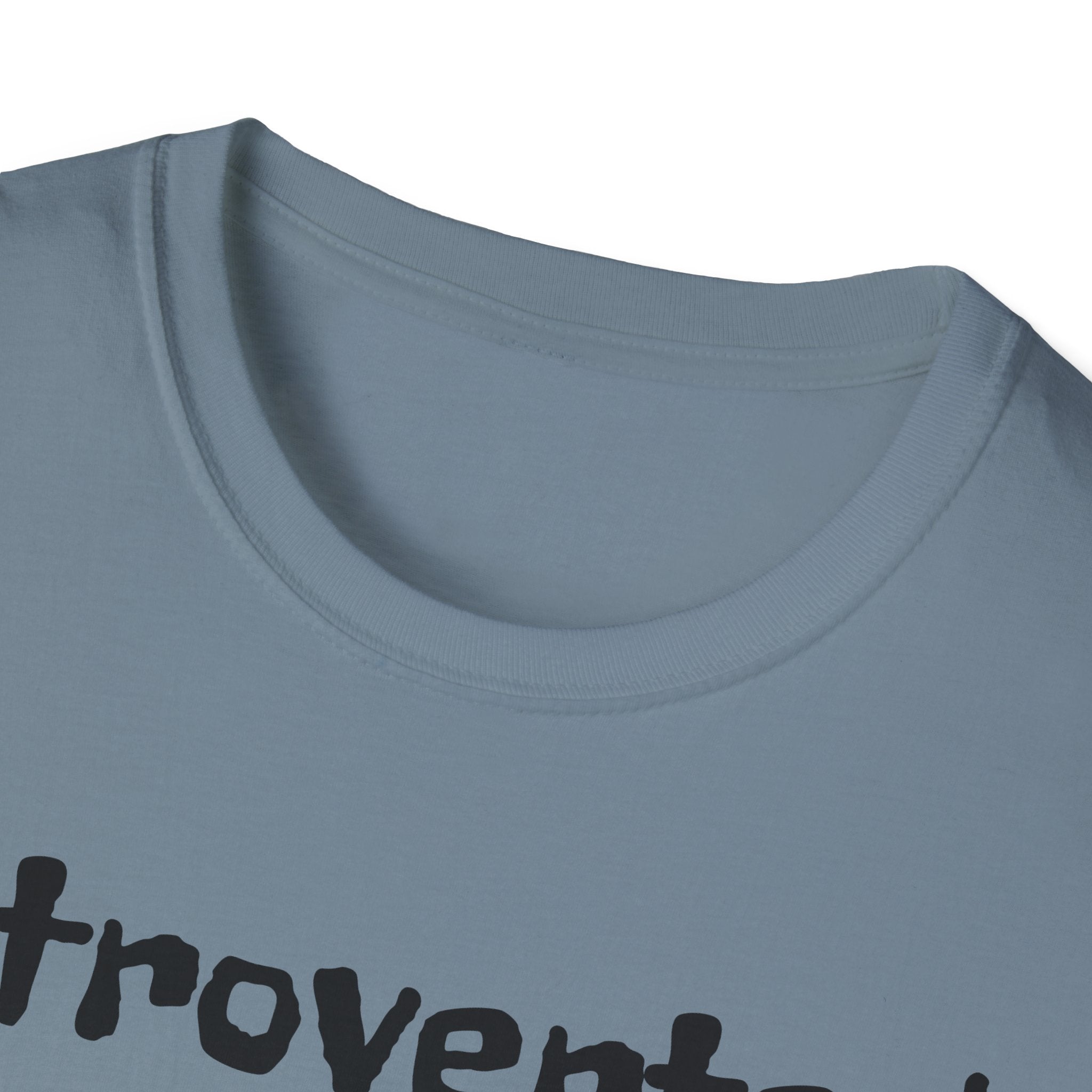 Introverted But Willing To Discuss Plants Unisex Softstyle T-Shirt