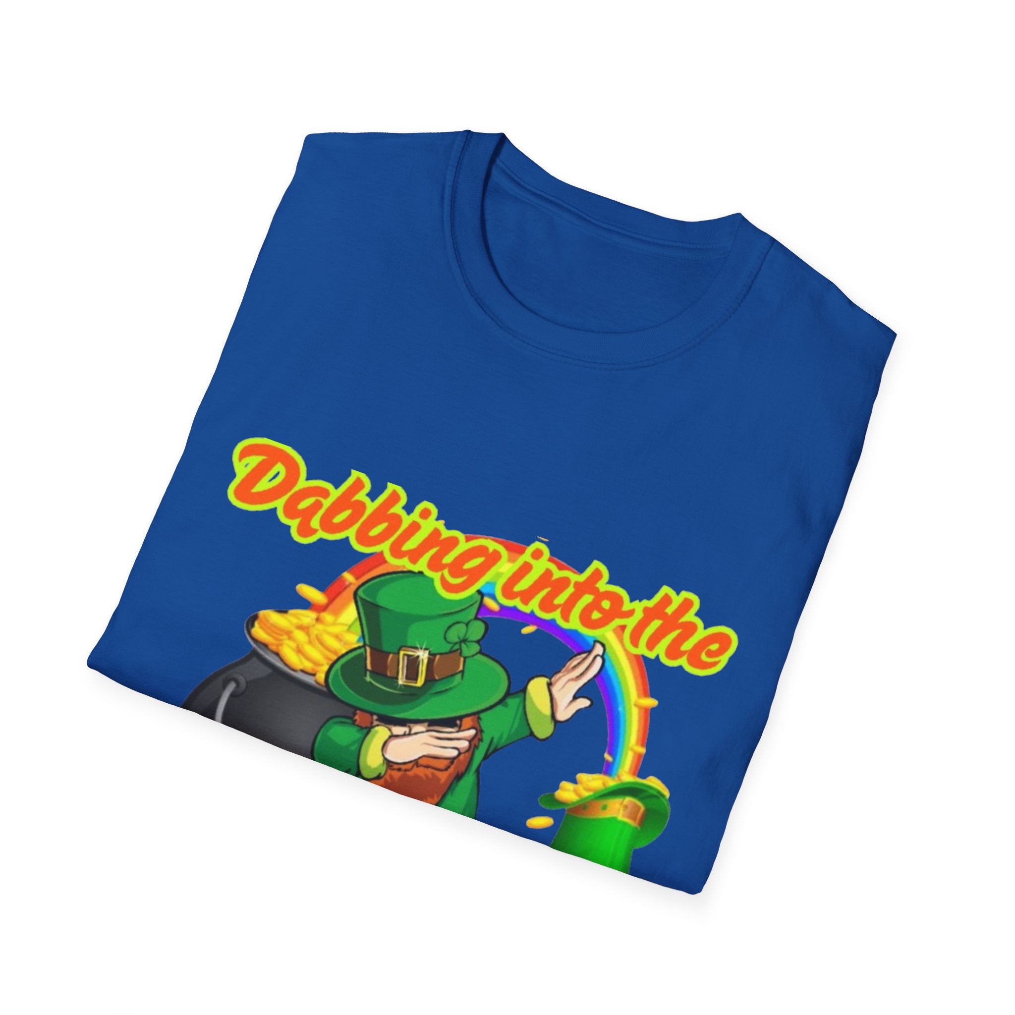 Dabbing Into The Luck Of The Irish! Unisex Unisex T-Shirt