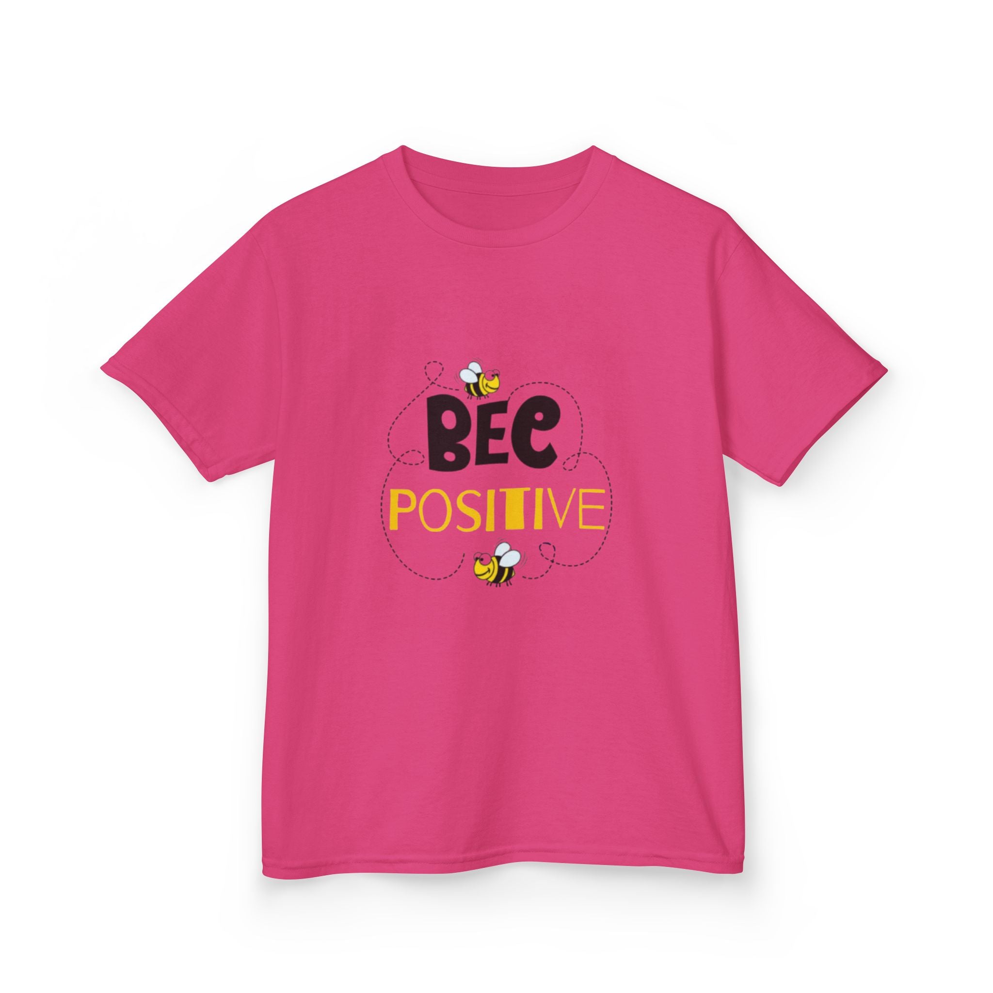 Bee Positive Kids Heavy Cotton T-Shirt