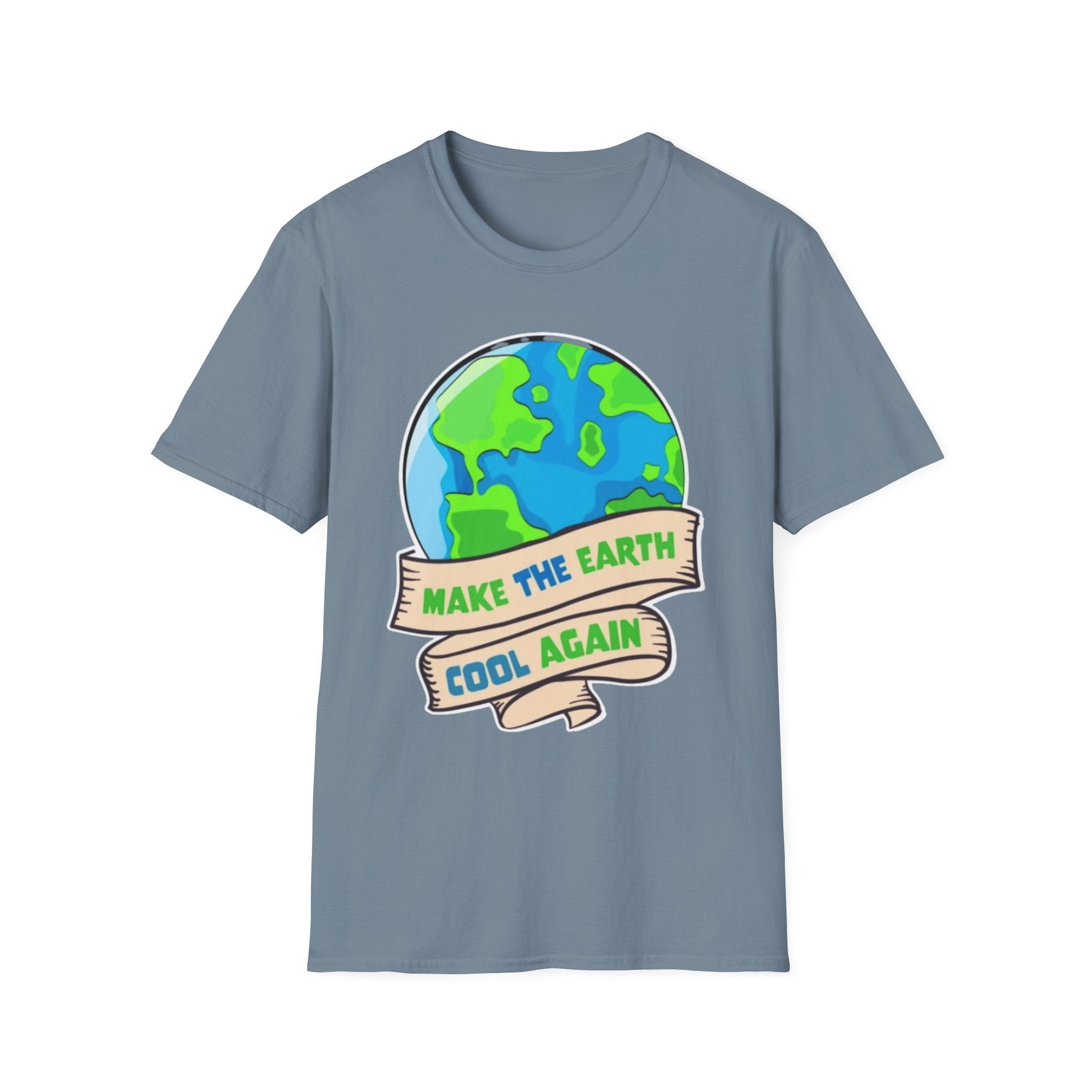 Make The Earth Cool Again Unisex Softstyle T-Shirt