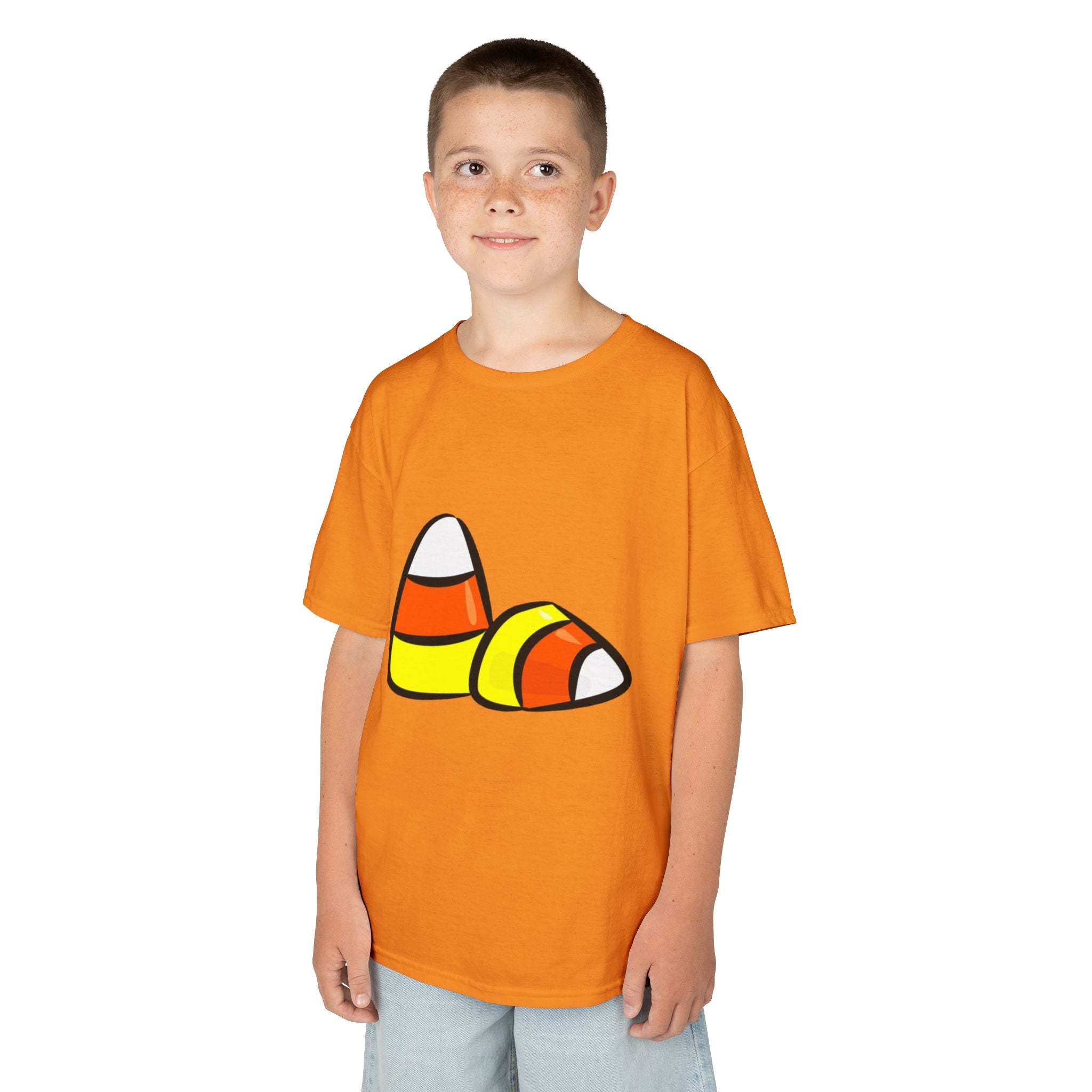 Halloween Candy Corn Kids Heavy Cotton™ Short Sleeve T-Shirt