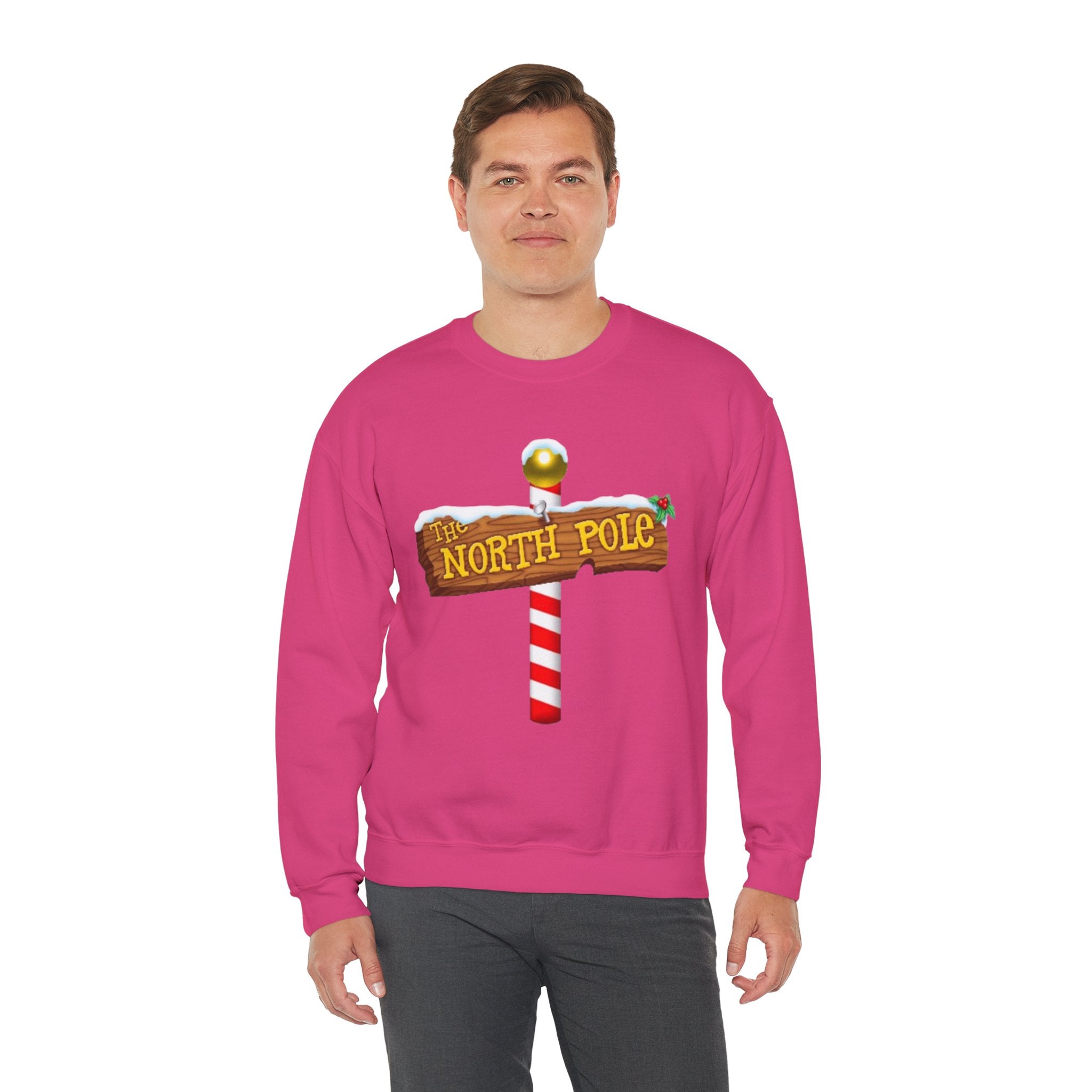 North Pole Unisex Heavy Blend™ Crewneck Sweatshirt