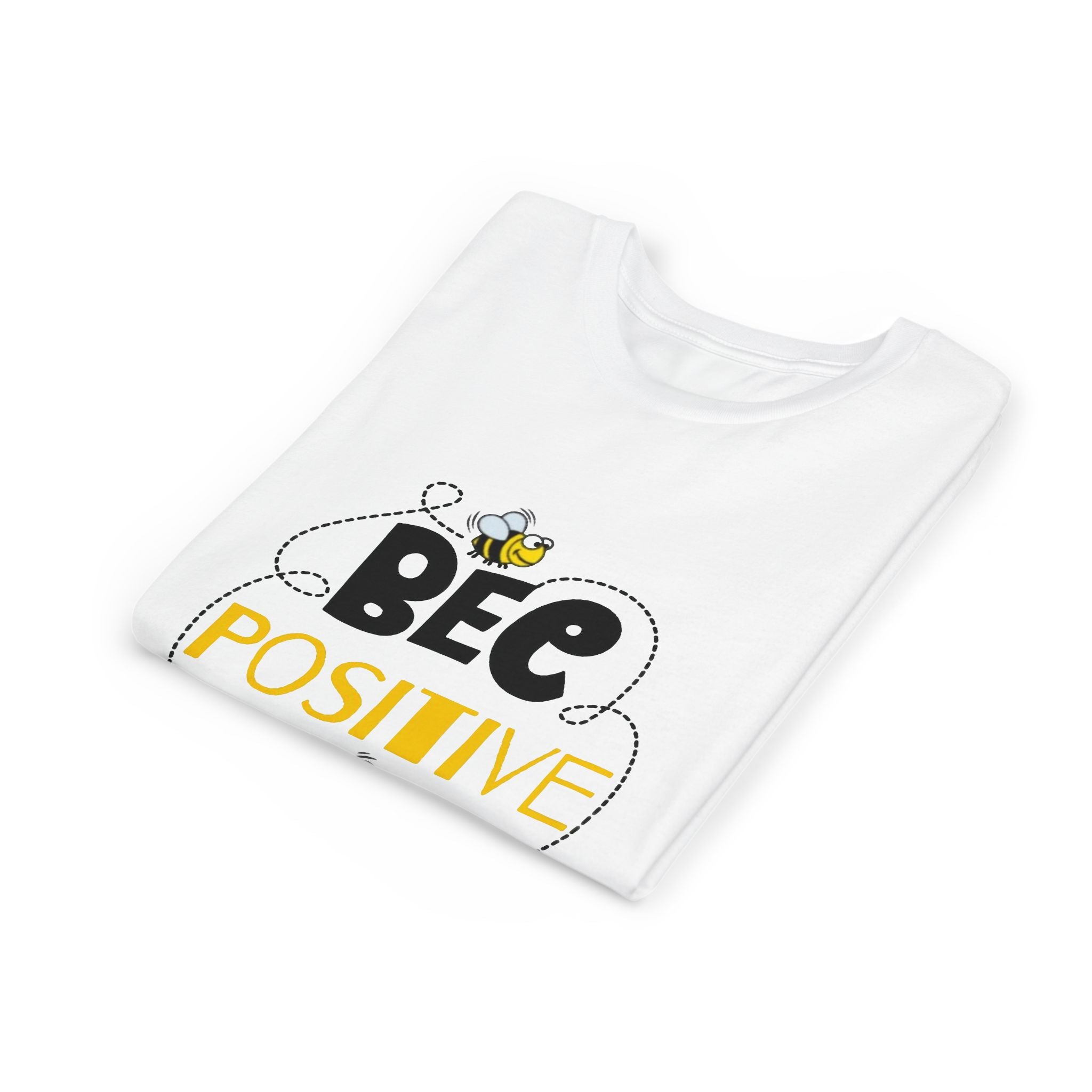 Bee Positive Youth Short Sleeve T-Shirt