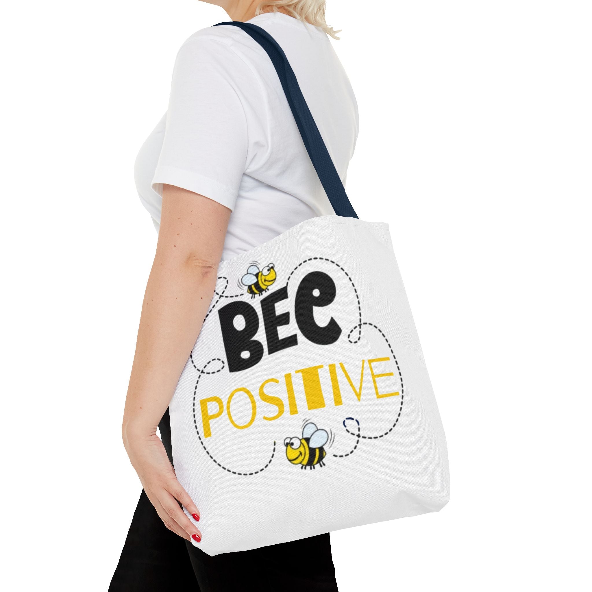 Bee Positive Eco-Friendly Tote Bag