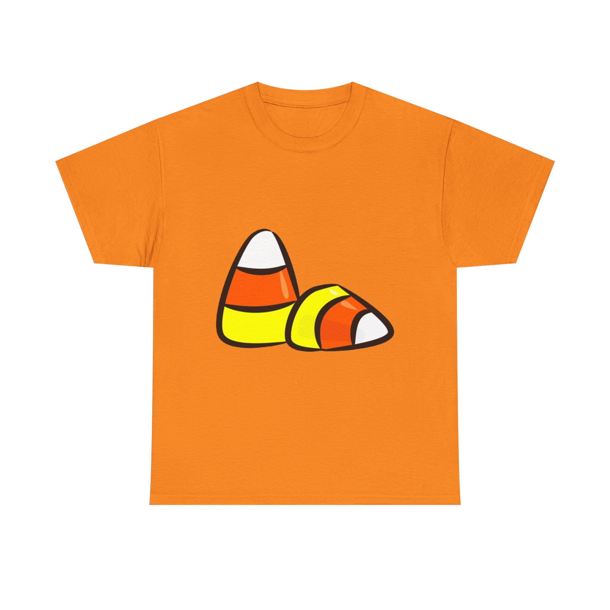Halloween Candy Corn Unisex Heavy Cotton T-Shirt