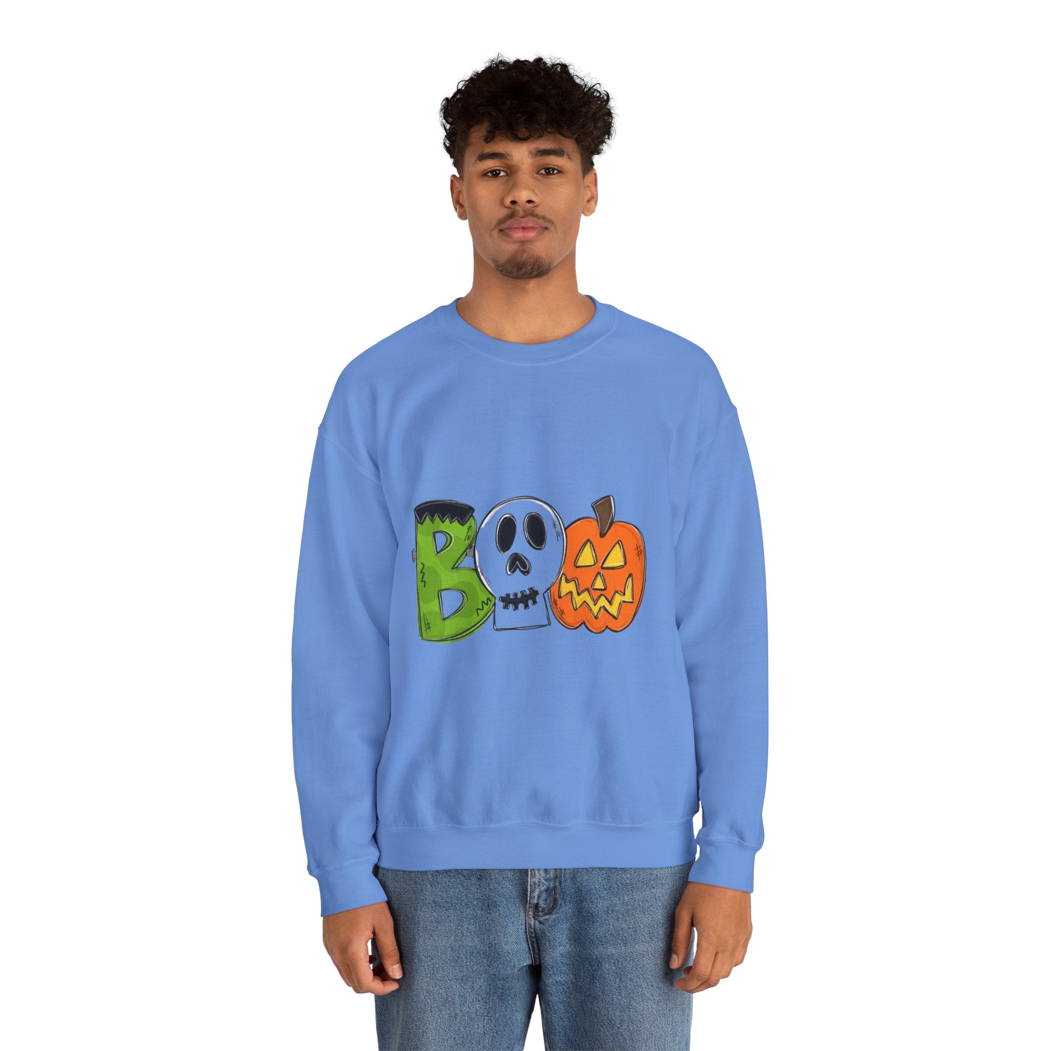 Halloween Boo Unisex Heavy Blend™ Crewneck Sweatshirt