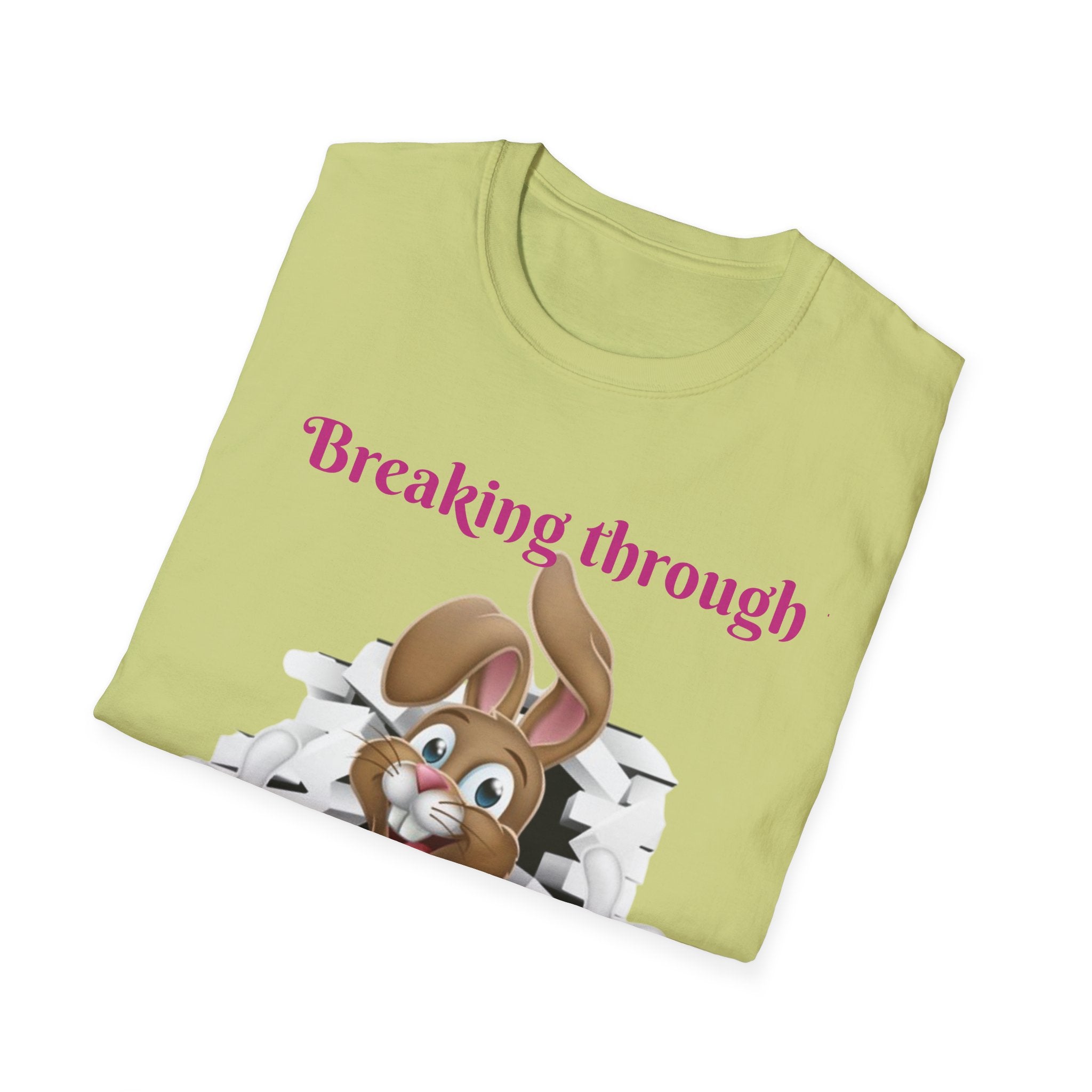 Breaking Through To Bring You Smiles Unisex Softstyle T-Shirt