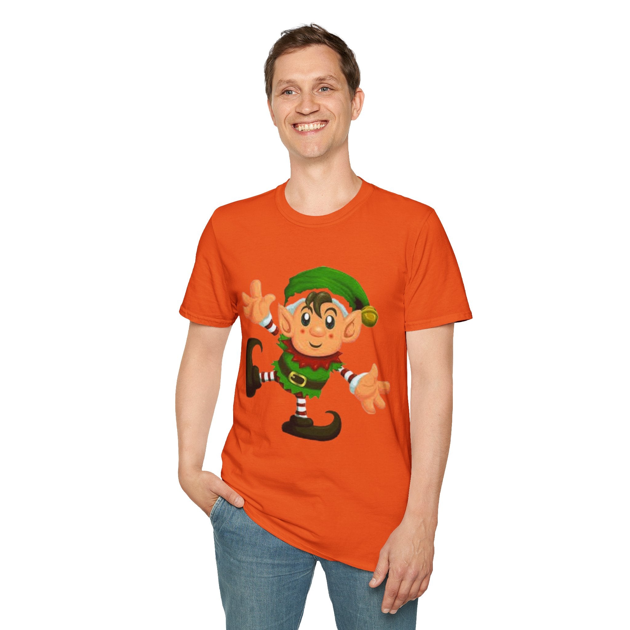 Christmas Elf Unisex Softstyle T-Shirt