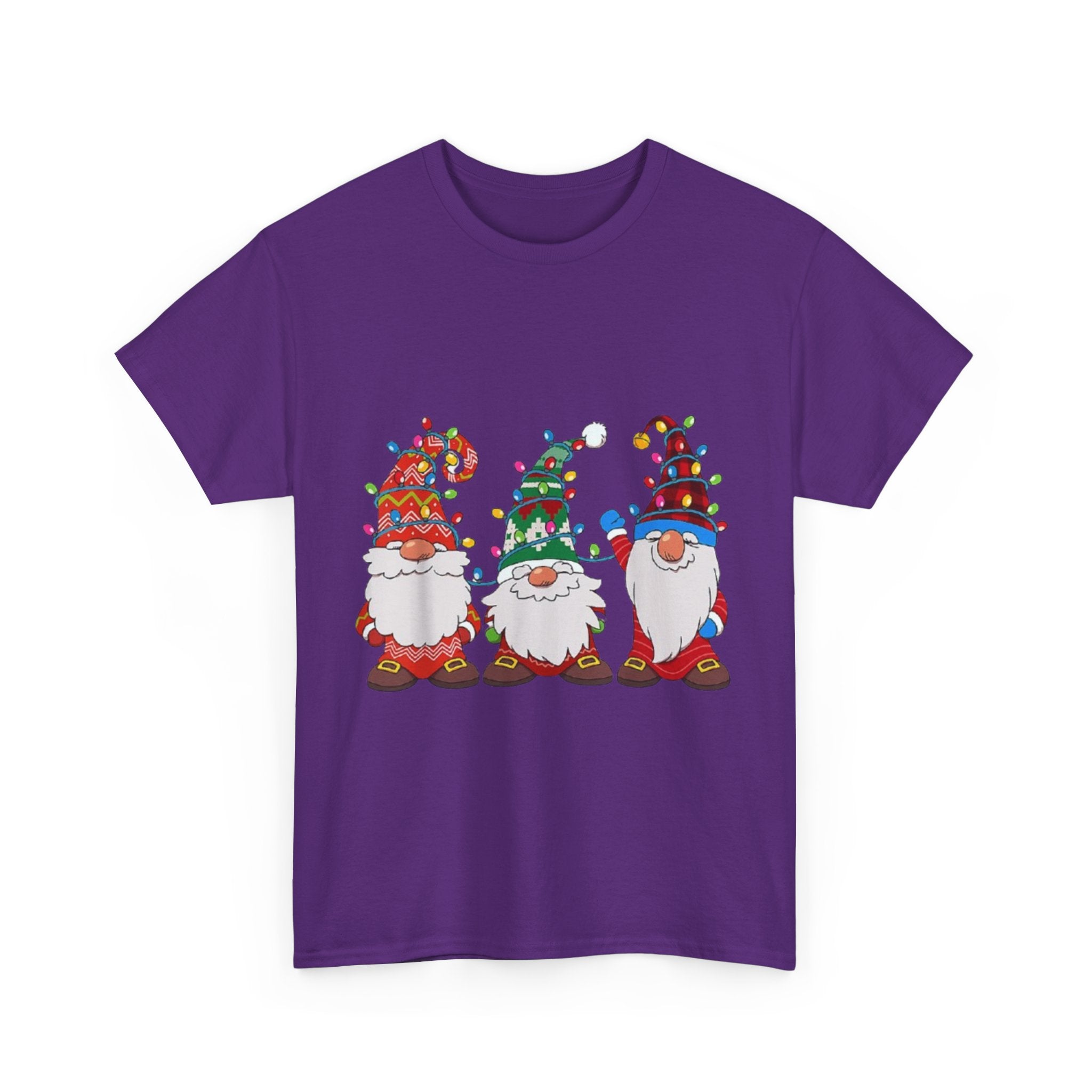Christmas Gnome Unisex Heavy Cotton T-Shirt