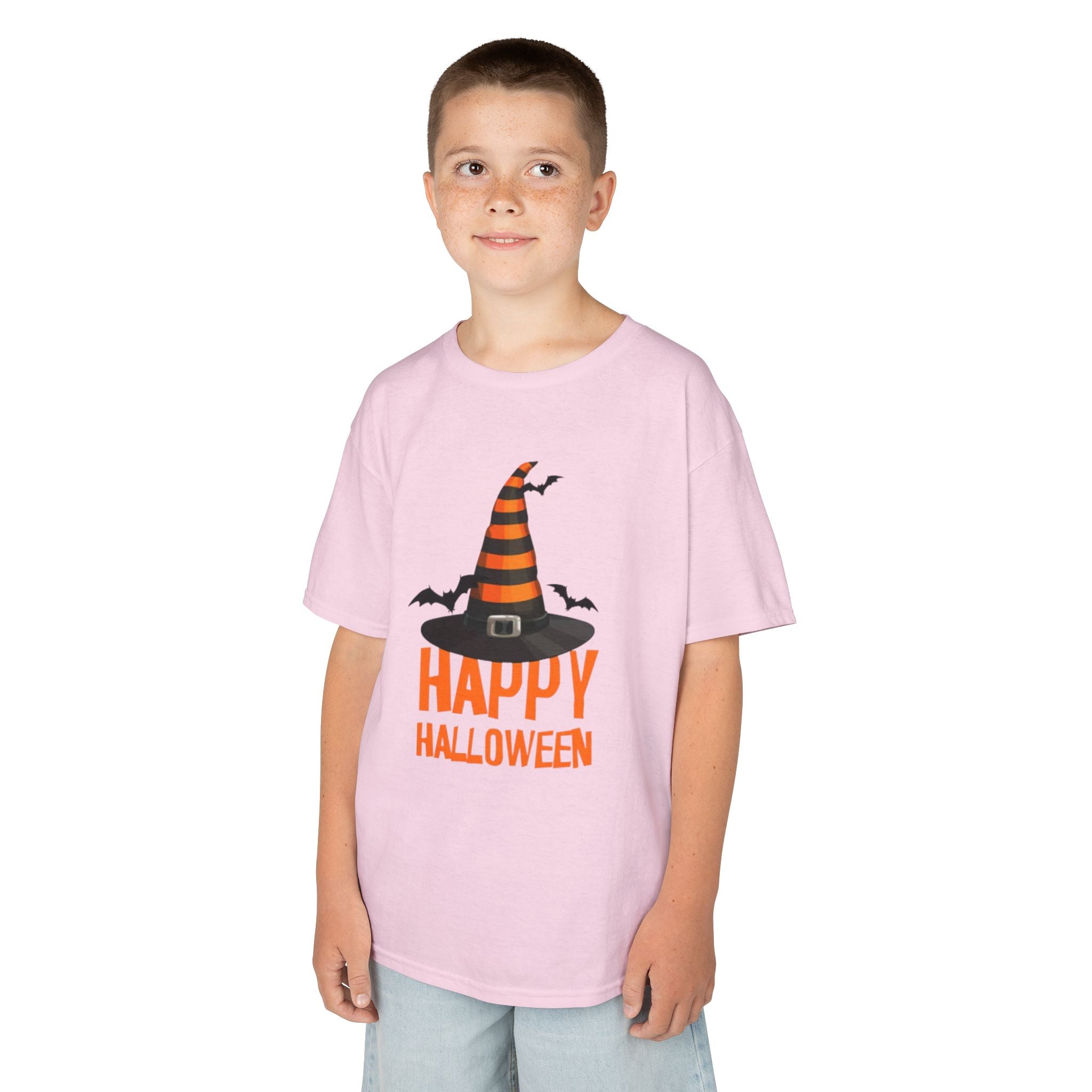 Happy Halloween Kids Heavy Cotton T-Shirt