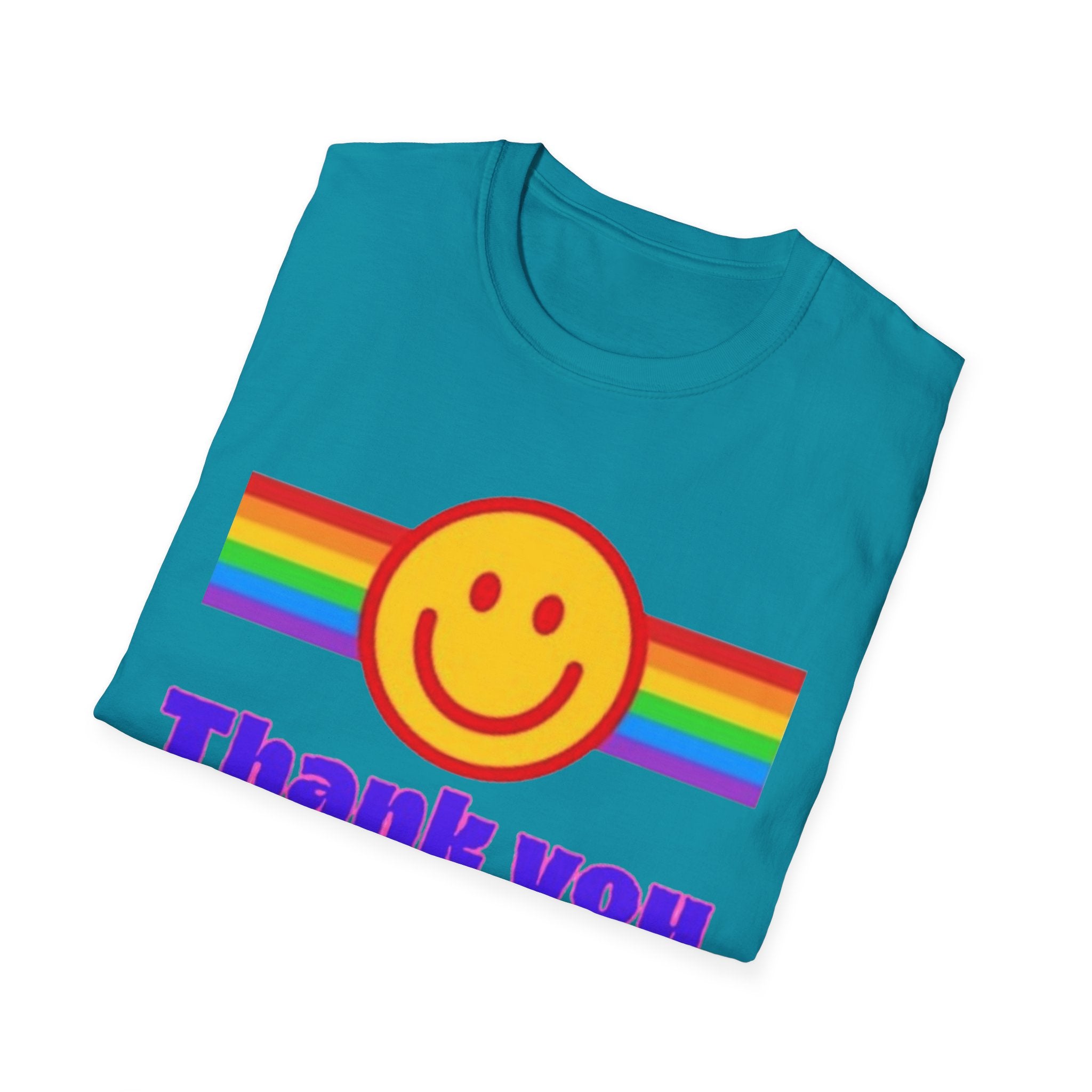 Thank You Have A Gay Day Unisex Softstyle T-Shirt