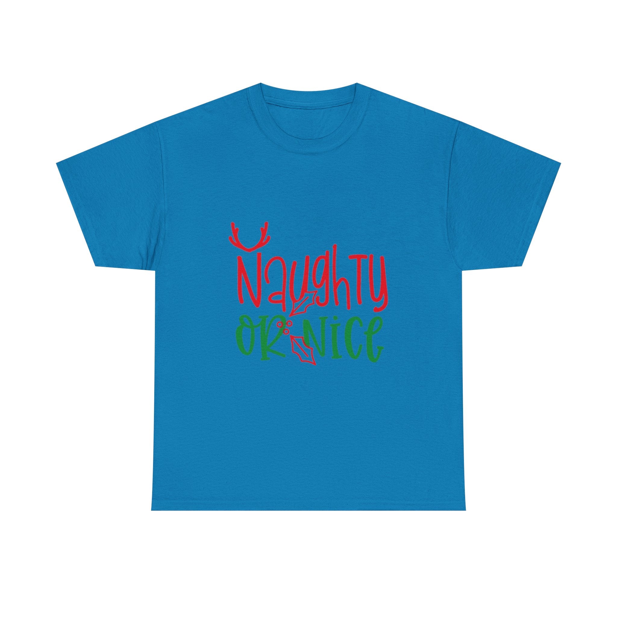 Naughty Or Nice Unisex Heavy Cotton T-Shirt