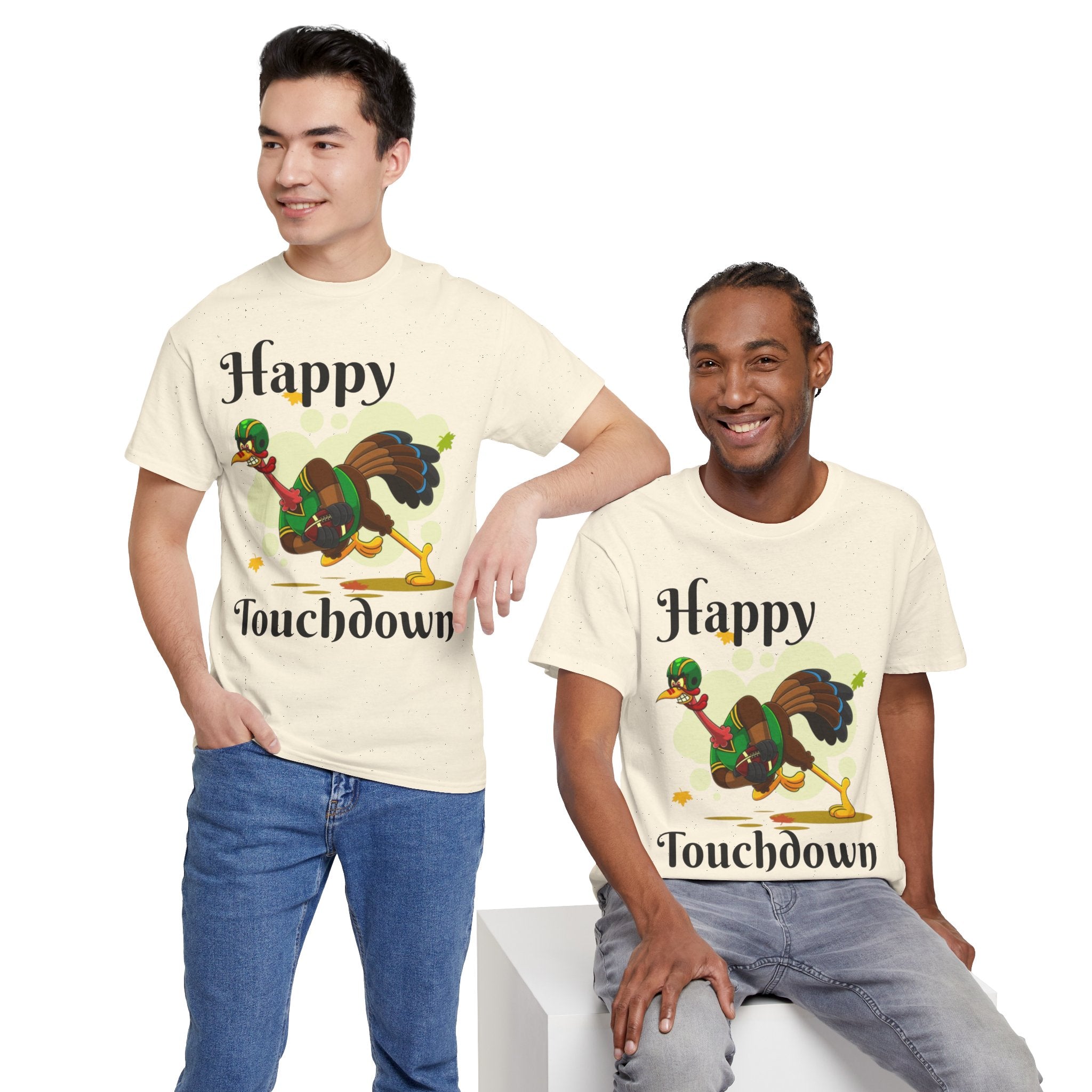 Happy Touchdown Unisex Heavy Cotton T-Shirt