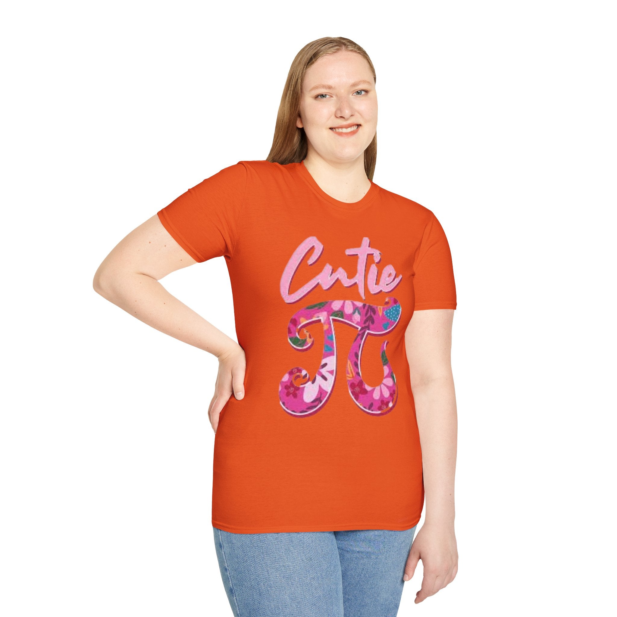 Cutie Pi Unisex Softstyle T-Shirt