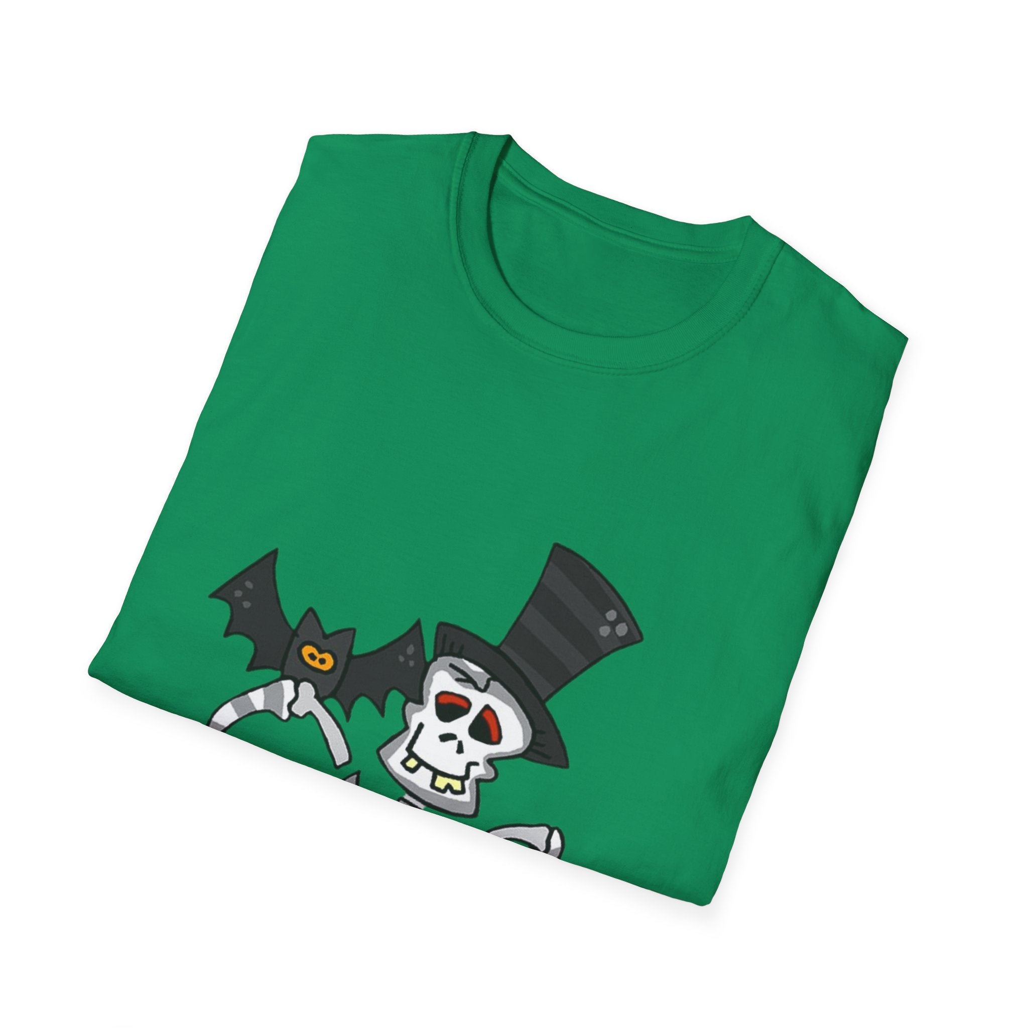Halloween Skeleton Unisex Softstyle T-Shirt