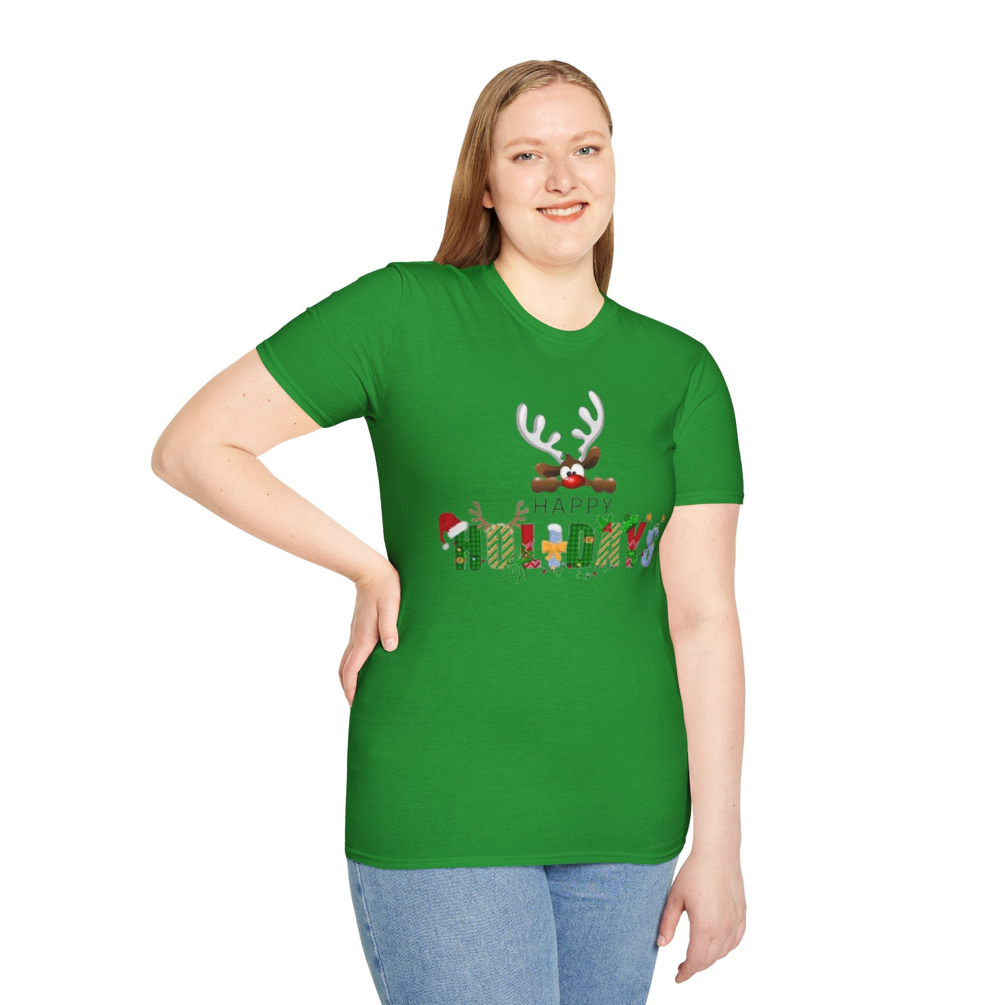 Happy Holidays Unisex Softstyle T-Shirt