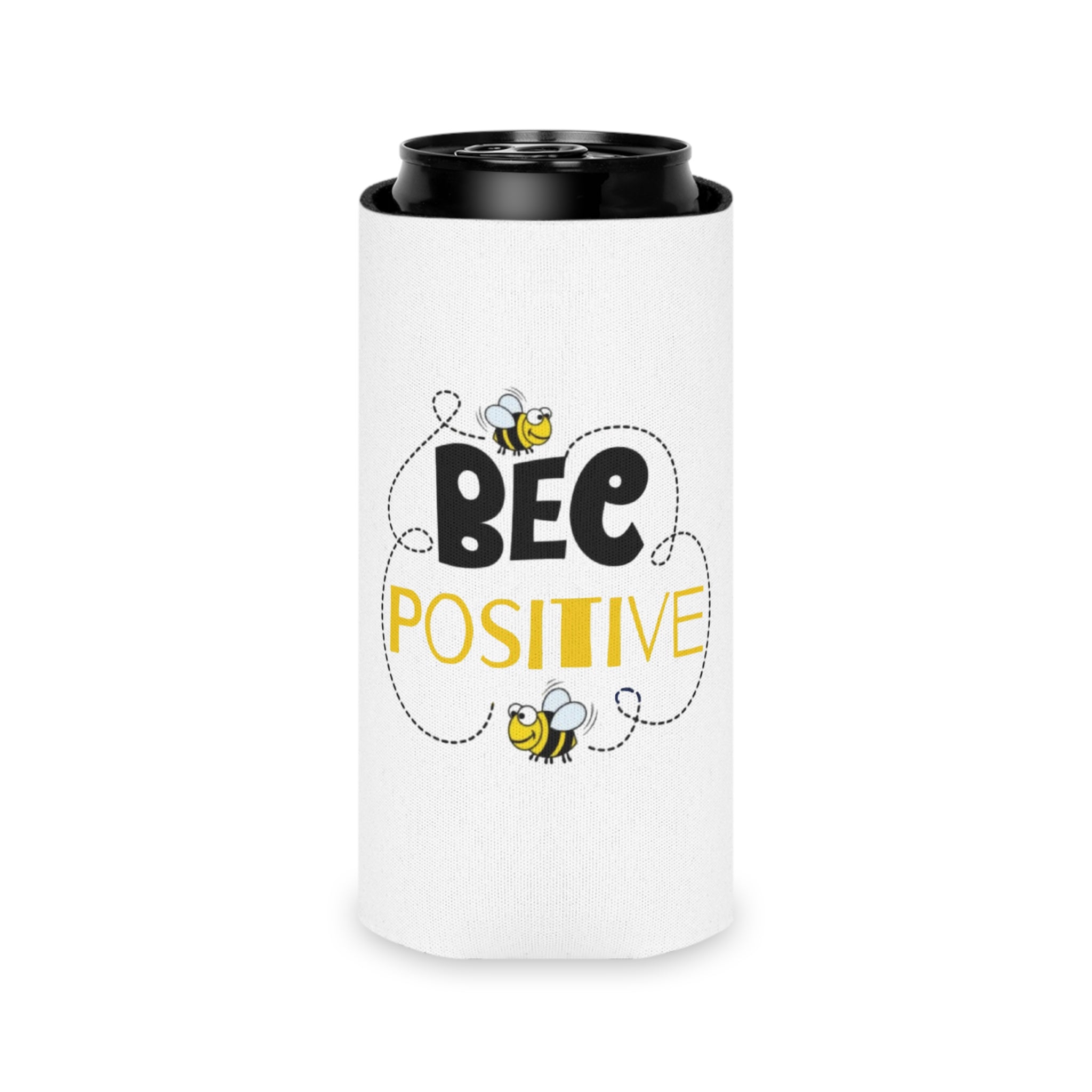 Bee Positive Koozie Can Cooler