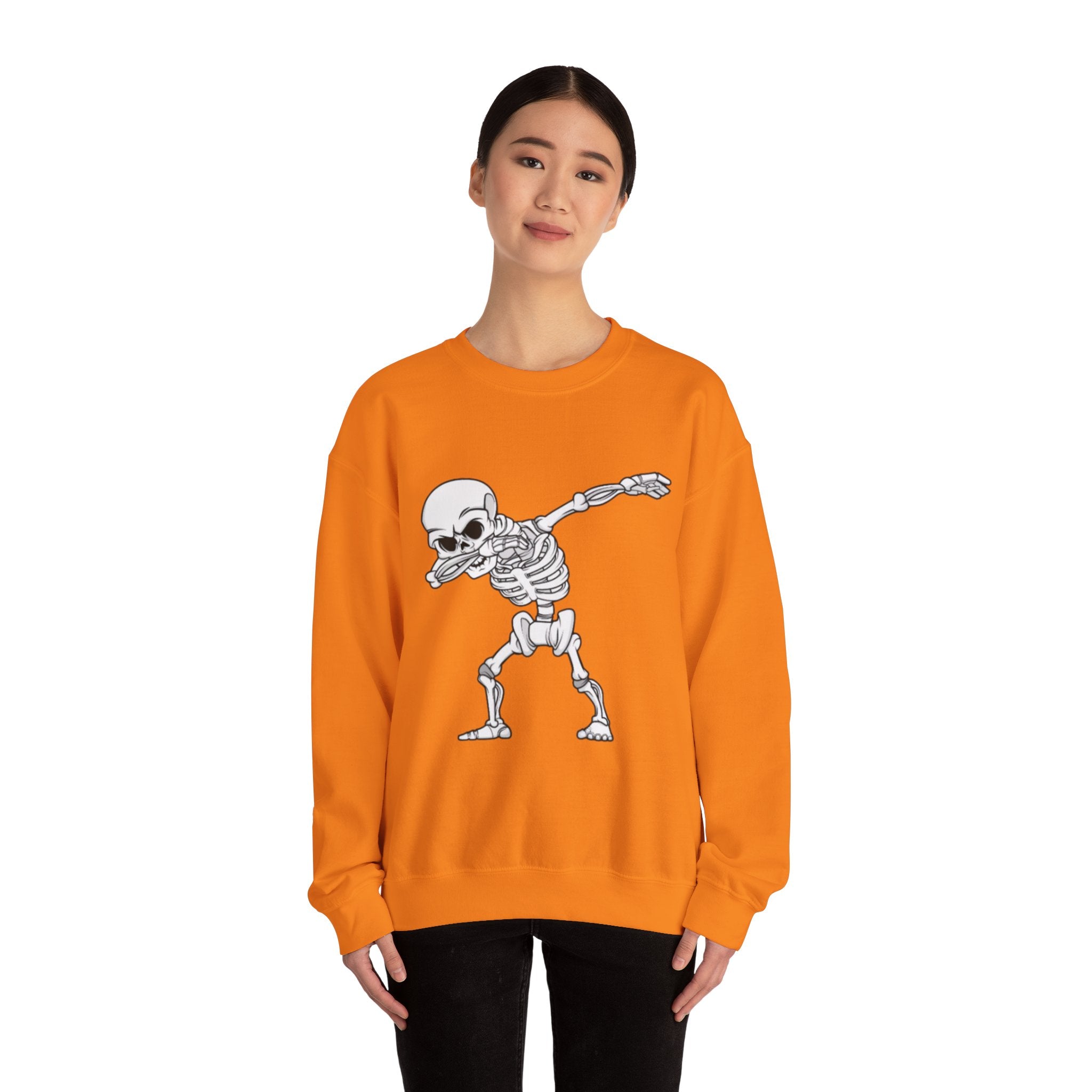 Dabbing Skeleton Unisex Crewneck Sweatshirt