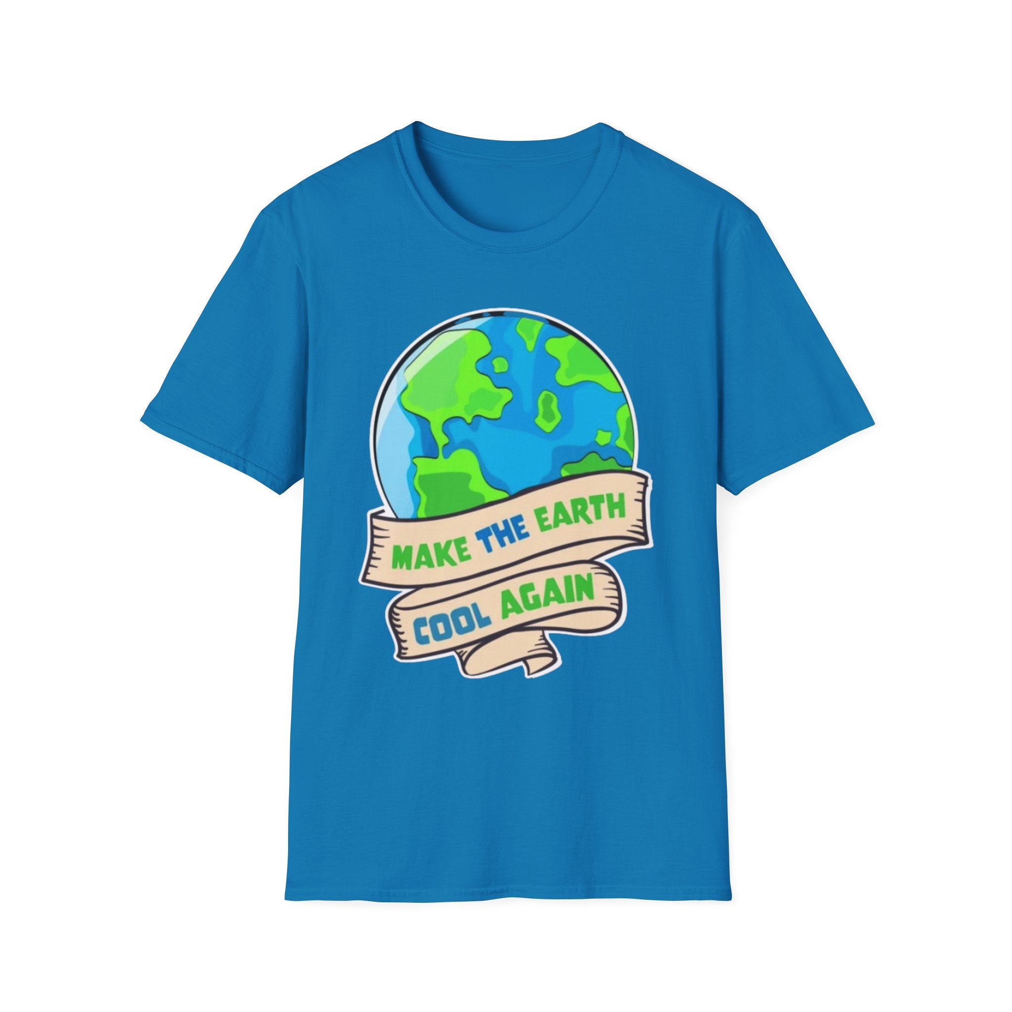 Make The Earth Cool Again Unisex Softstyle T-Shirt