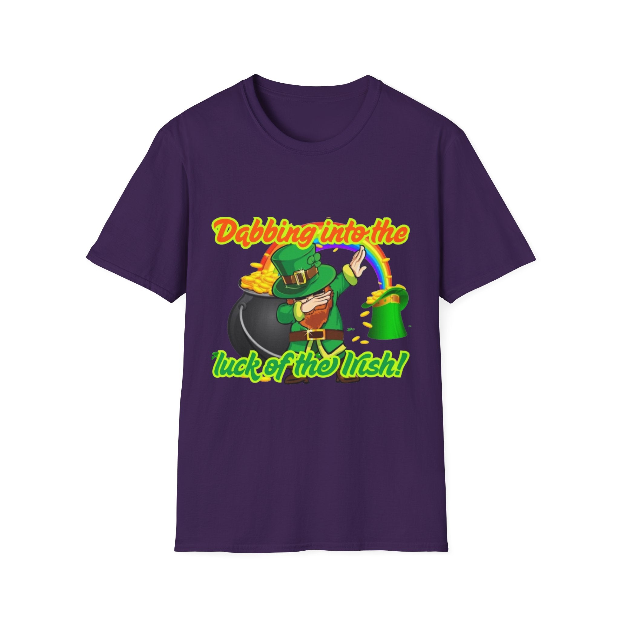 Dabbing Into The Luck Of The Irish! Unisex Unisex T-Shirt