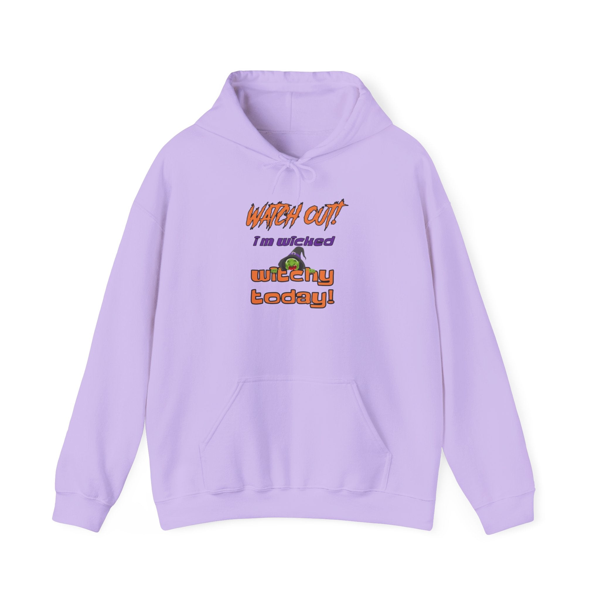 Watch Out I Am Wicked Witchy Today Unisex Heavy Blend Hooded Sweatshirt
