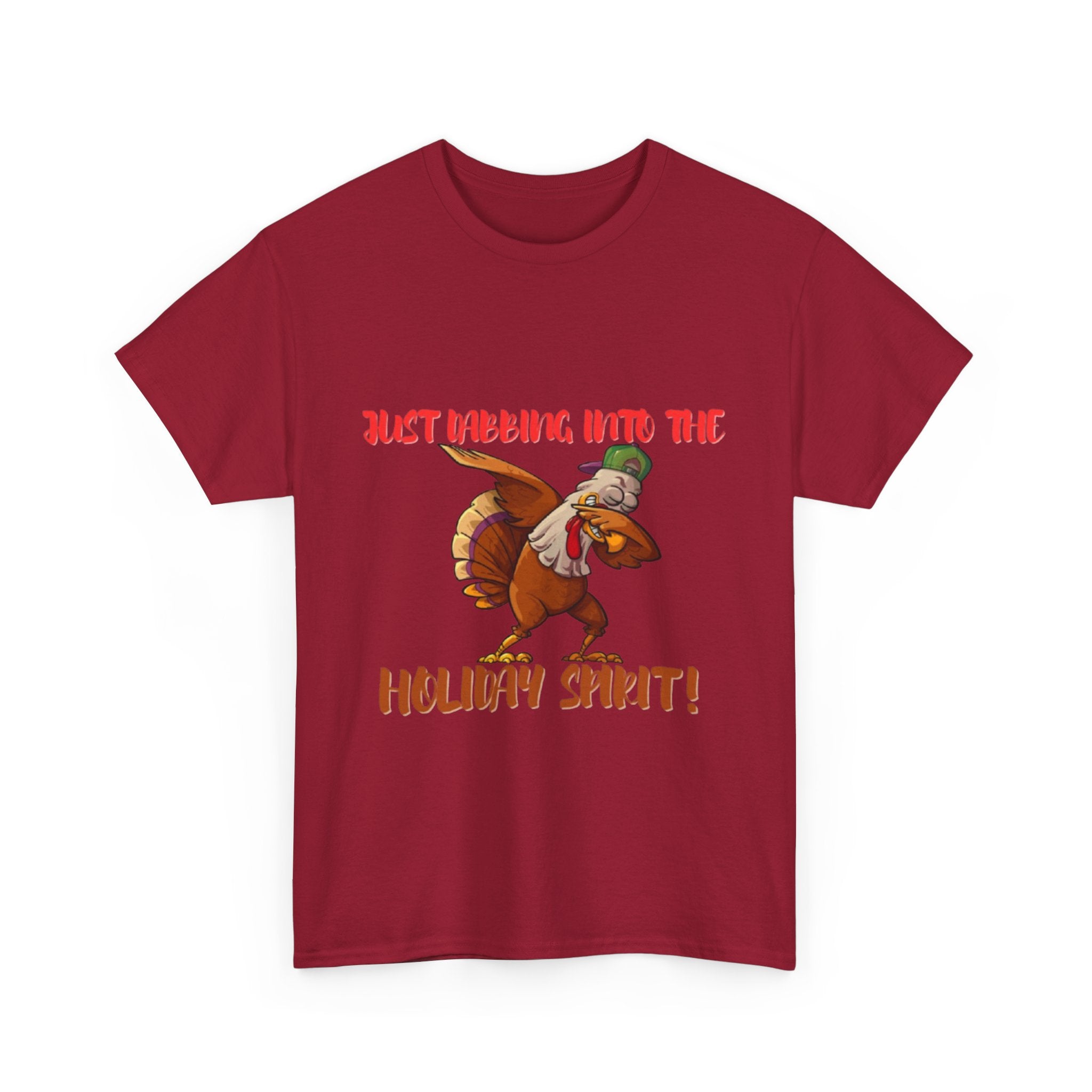 Just Dabbing Into The Holiday Spirit Unisex Heavy Cotton T-Shirt