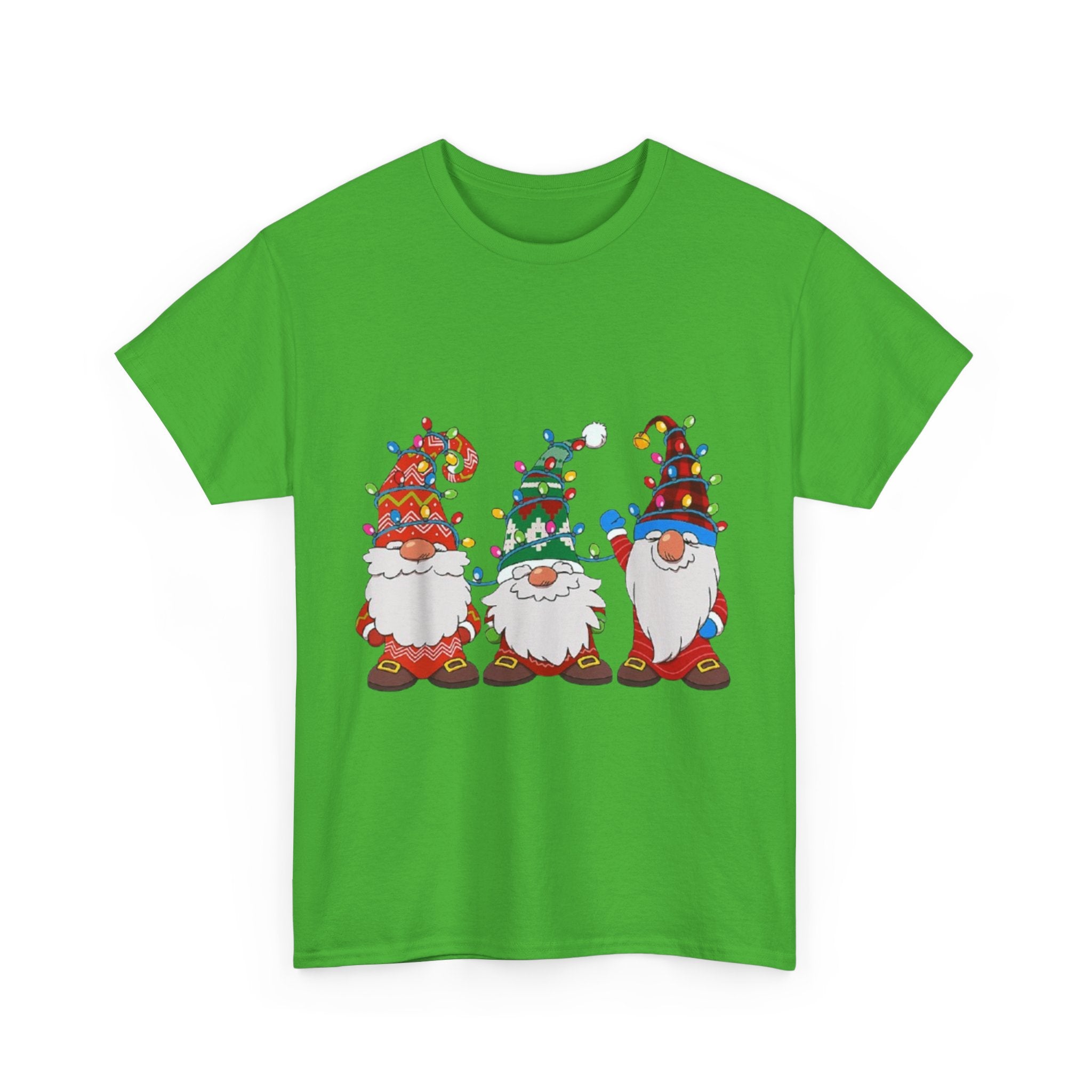 Christmas Gnome Unisex Heavy Cotton T-Shirt