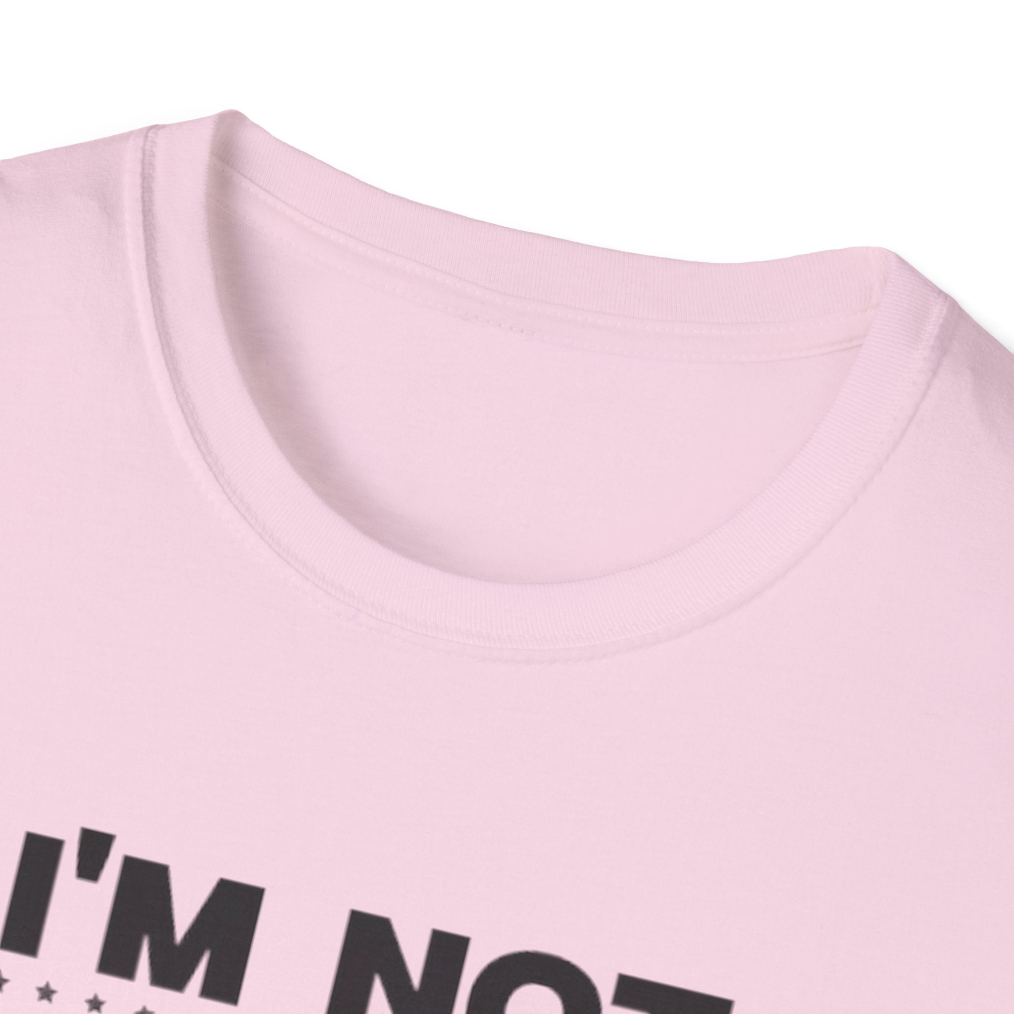 I'm Not Lazy I'm In Energy Saving Mode Unisex Softstyle T-Shirt