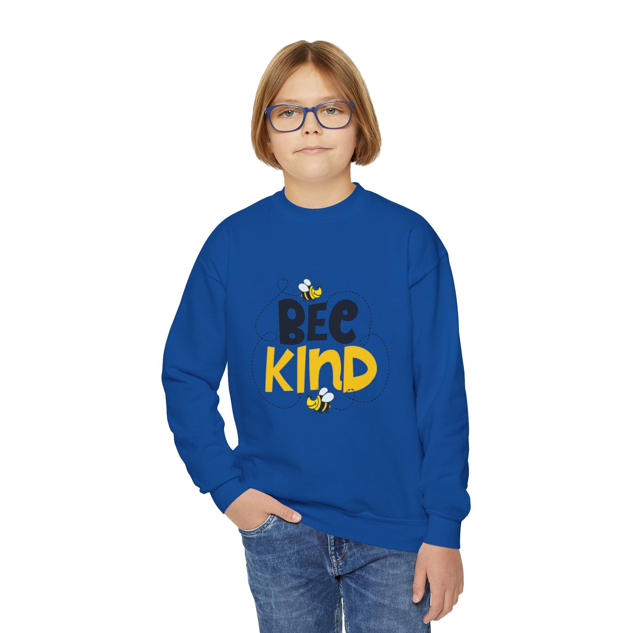 Bee Kind Youth Crewneck Sweatshirt