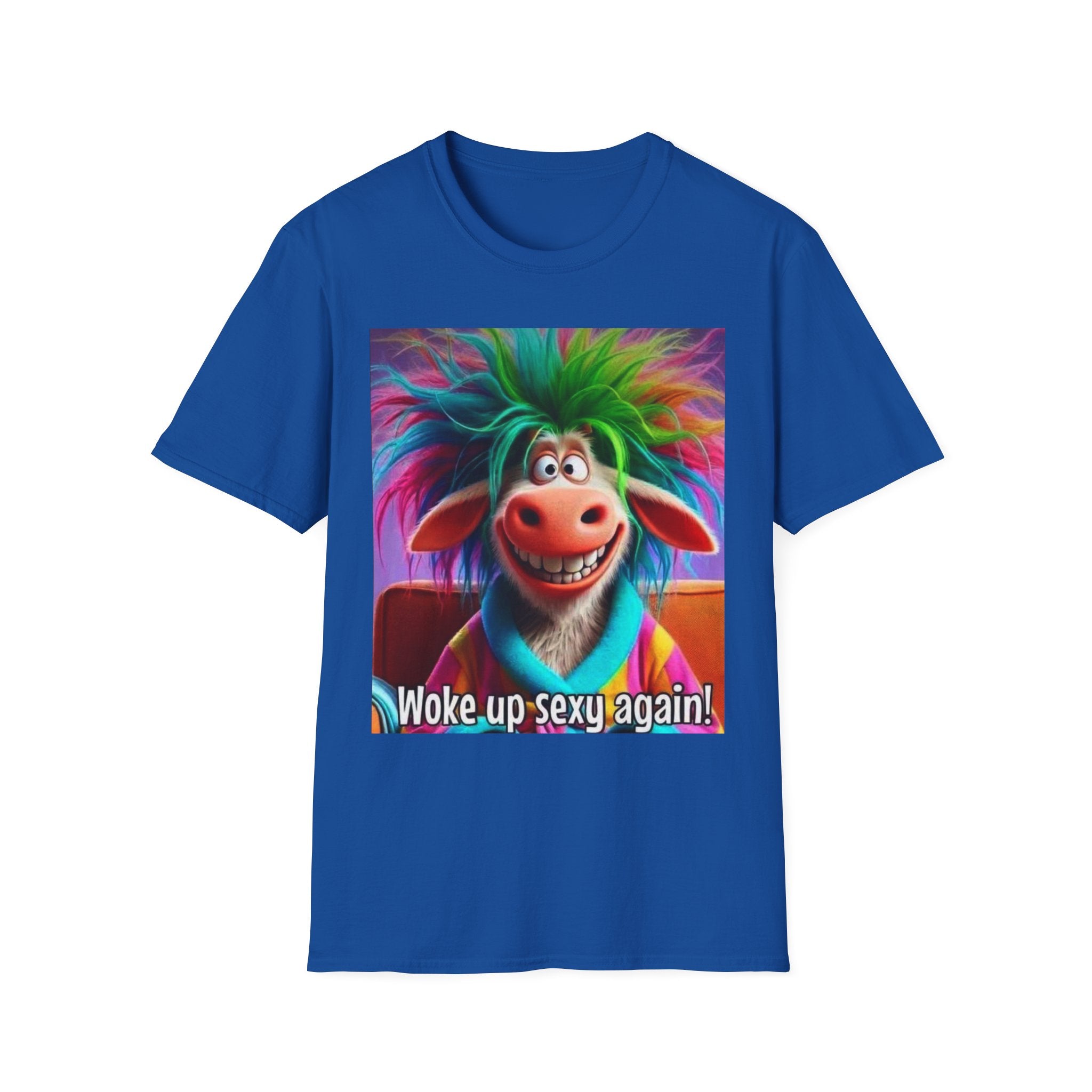 Woke Up Sexy Again Unisex Softstyle T-Shirt