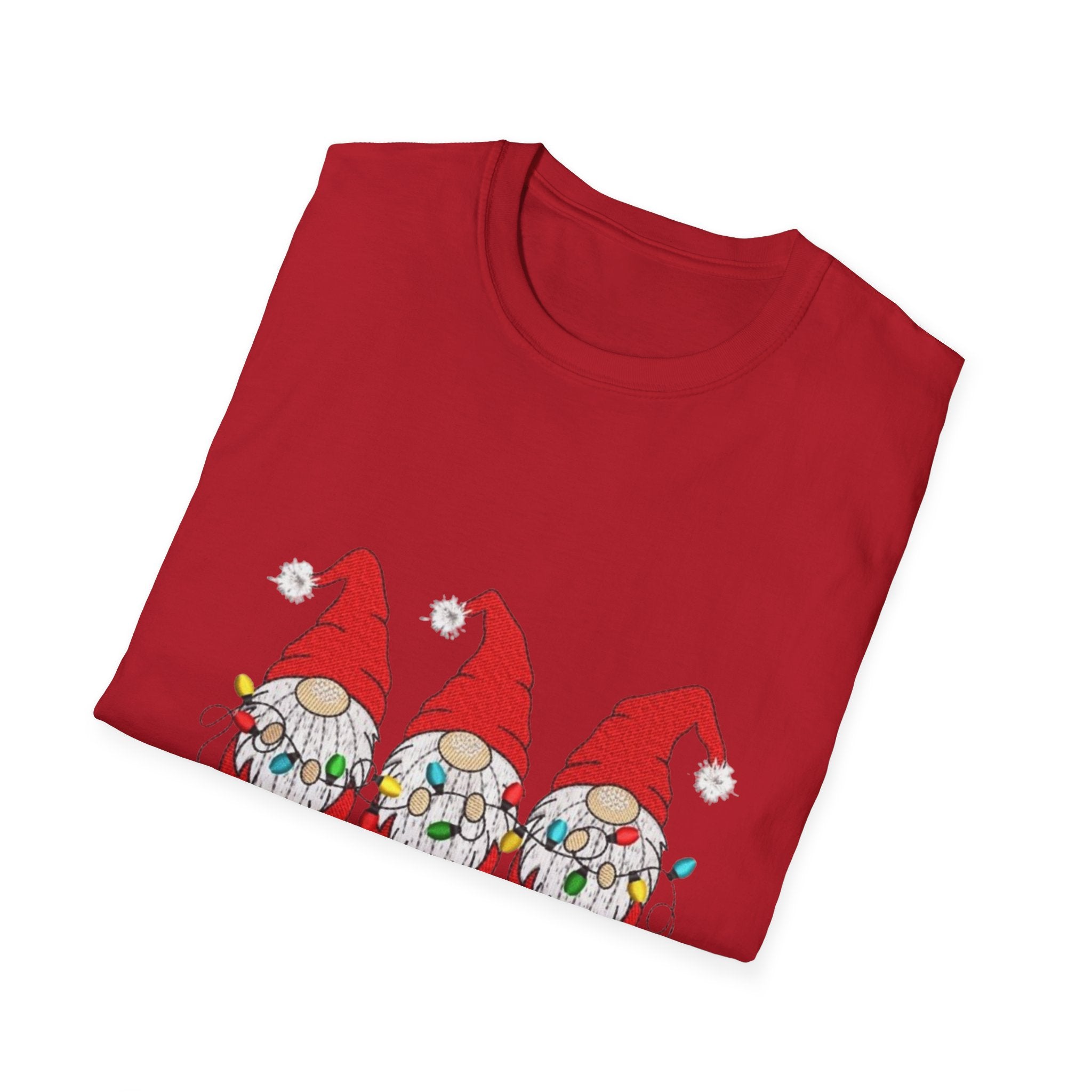 Let's Get Lit Gnome Unisex Softstyle T-Shirt