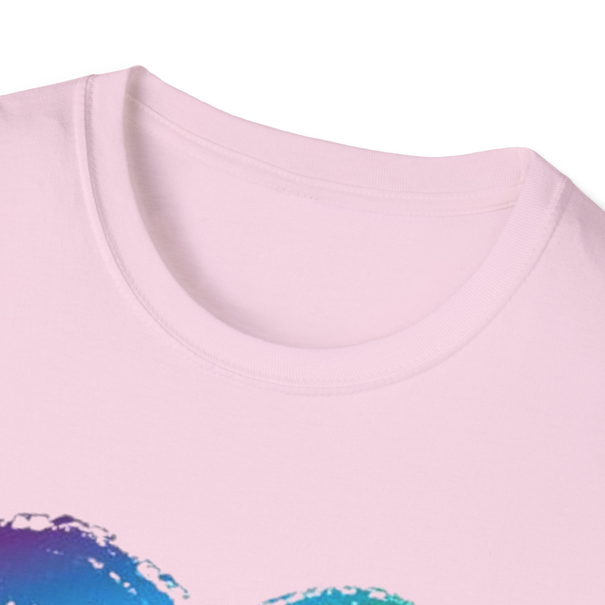 Pride Rainbow Heart Unisex Softstyle T-Shirt