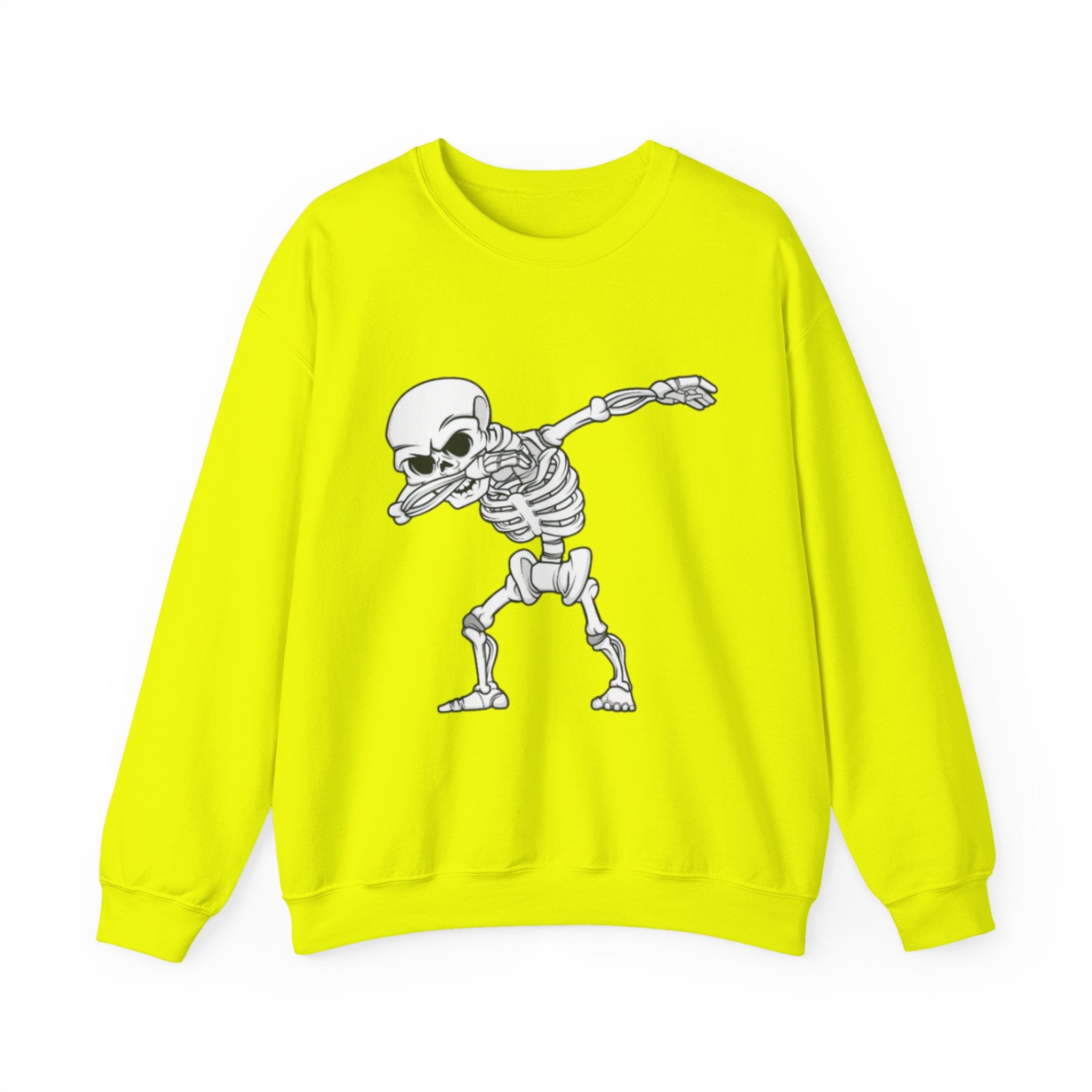 Dabbing Skeleton Unisex Crewneck Sweatshirt