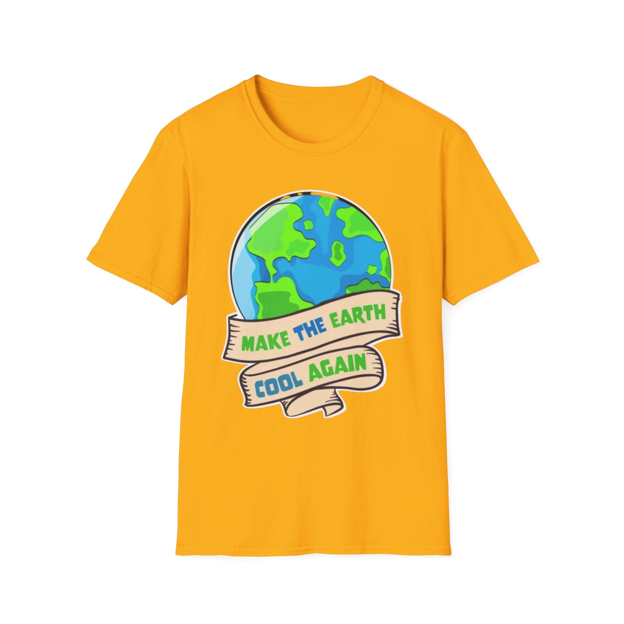 Make The Earth Cool Again Unisex Softstyle T-Shirt