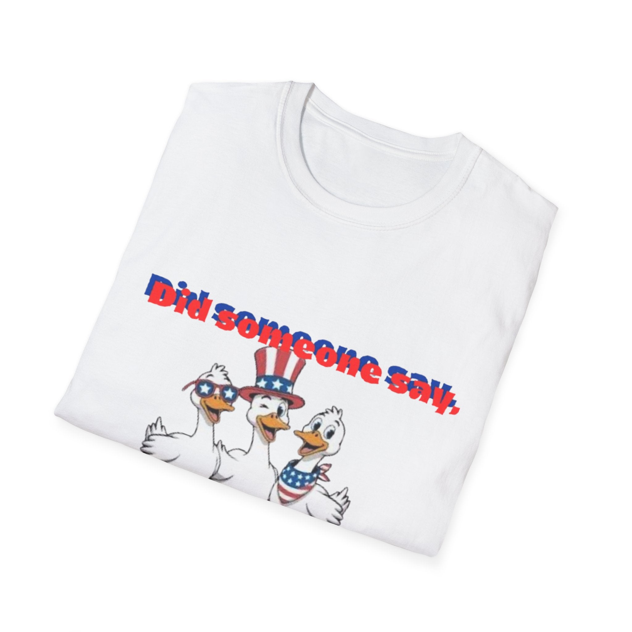 Firequackers Unisex Softstyle T-Shirt