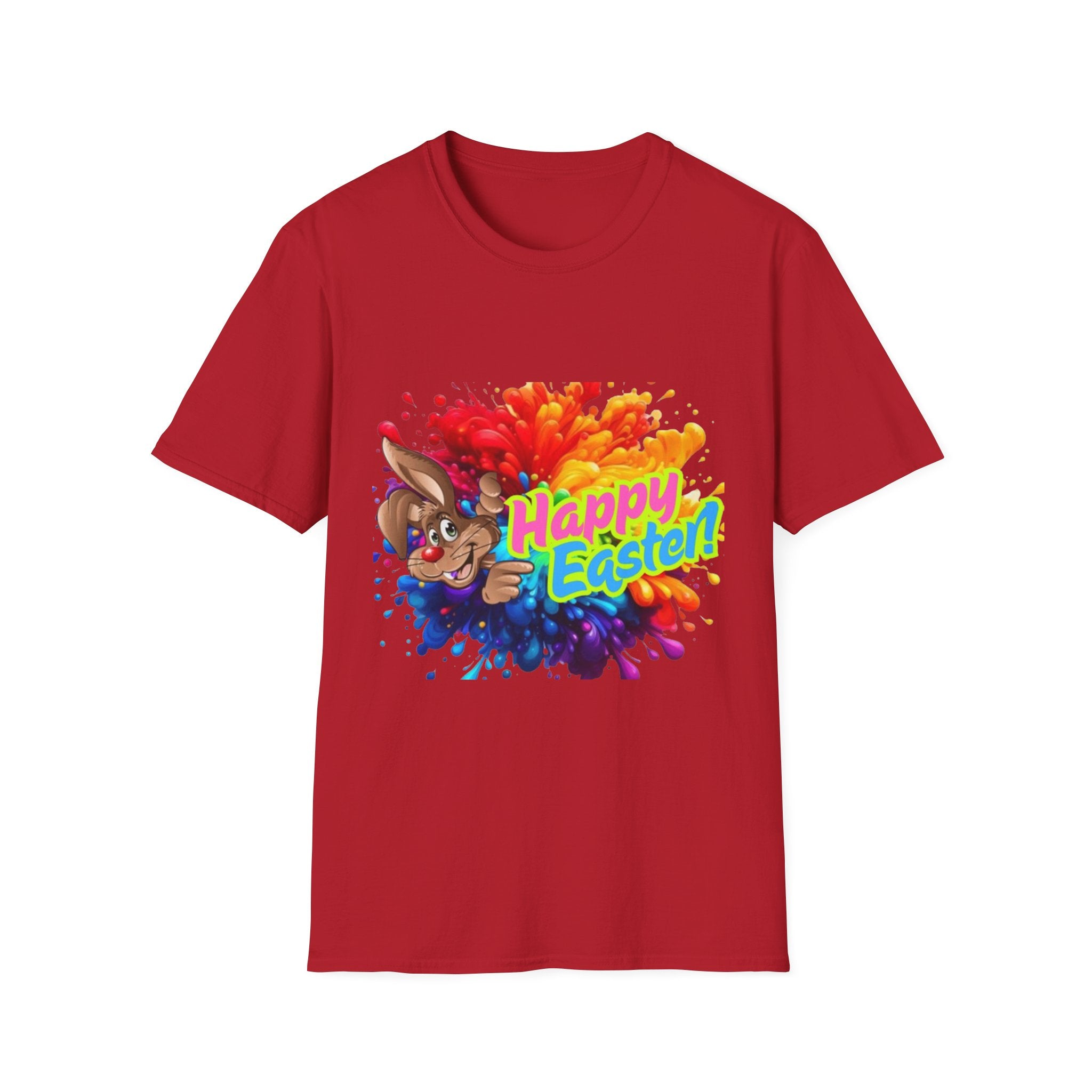 Happy Easter Bunny Unisex Softstyle T-Shirt