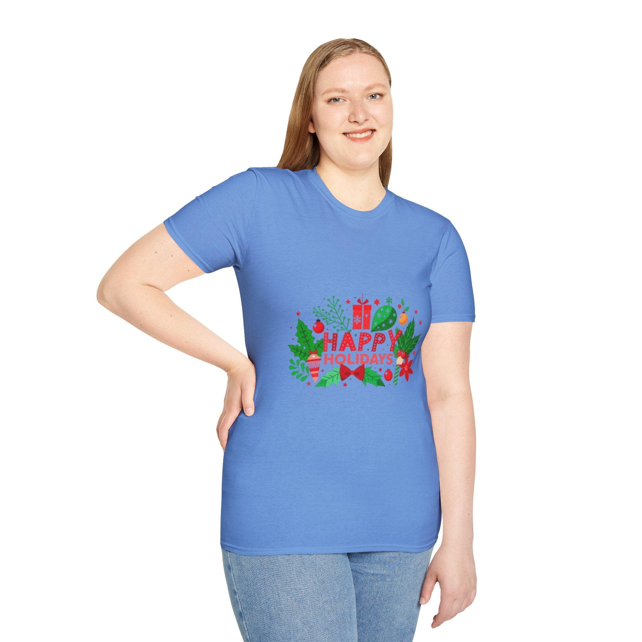 Happy Holidays Unisex Softstyle T-Shirt