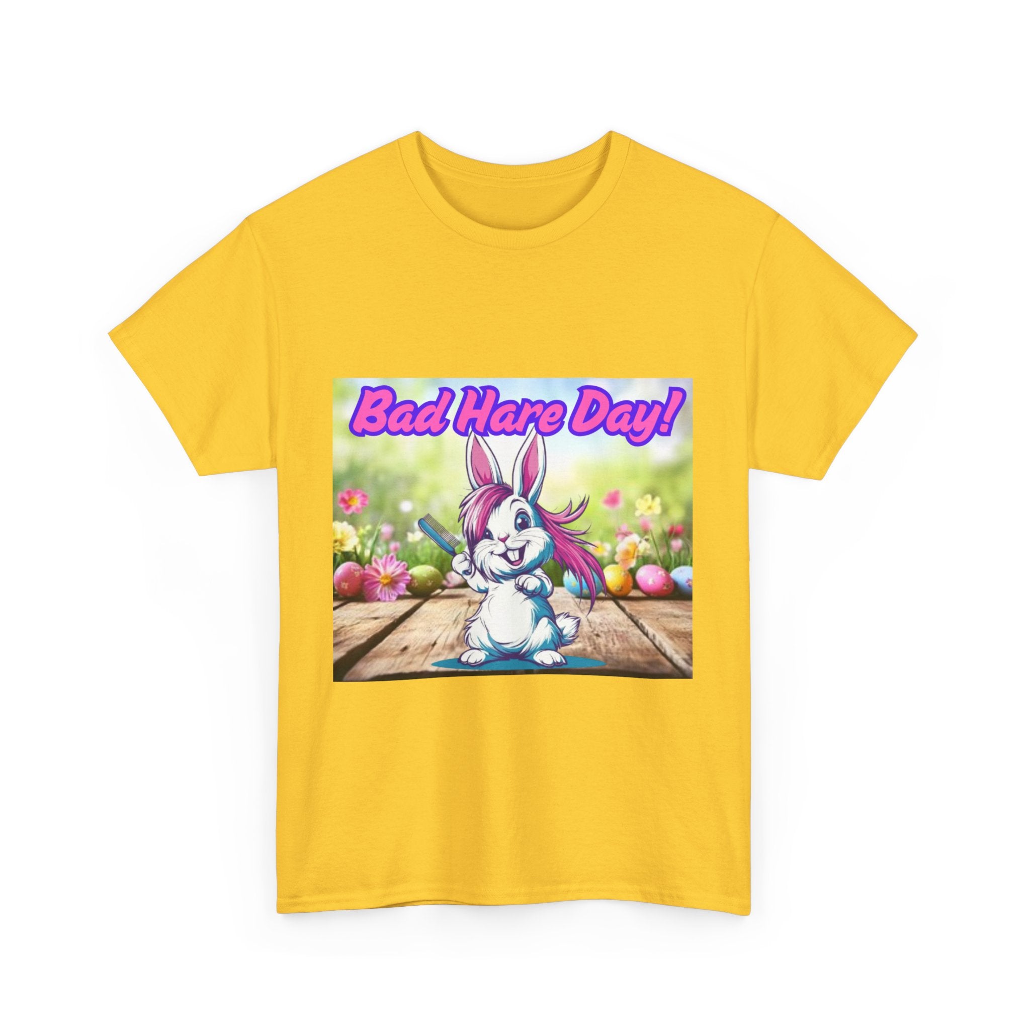 Bad Hare Day Unisex Heavy Cotton T-Shirt
