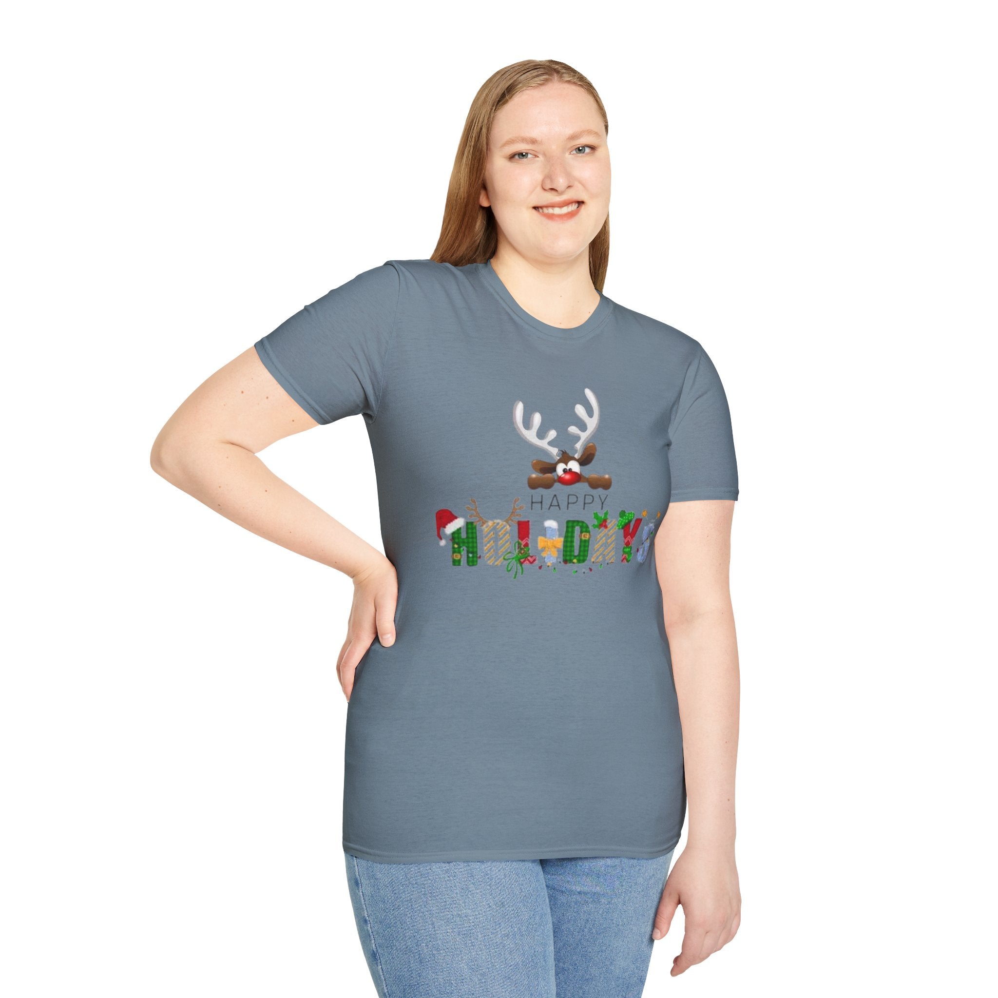 Happy Holidays Unisex Softstyle T-Shirt