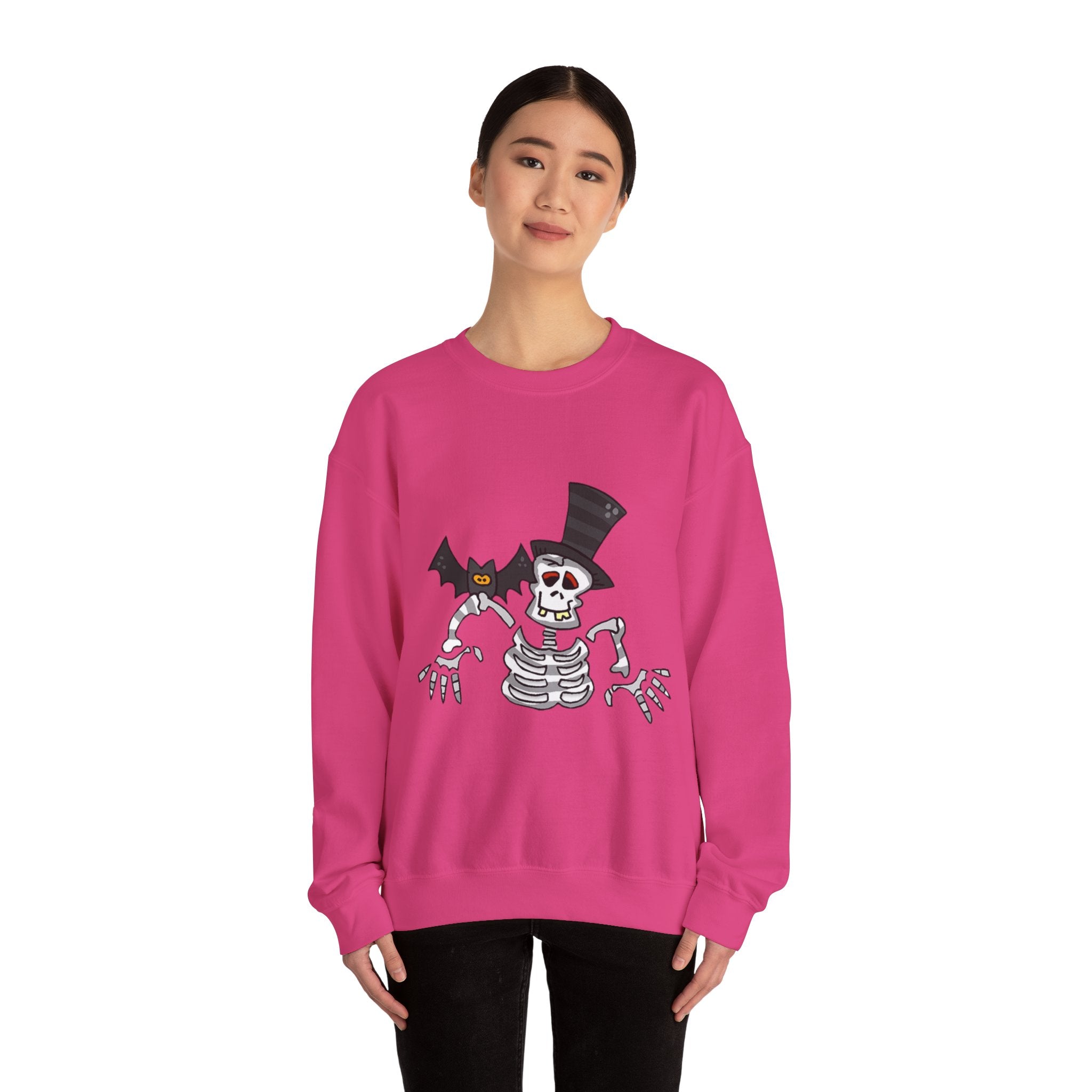 Halloween Skeleton Unisex Crewneck Sweatshirt
