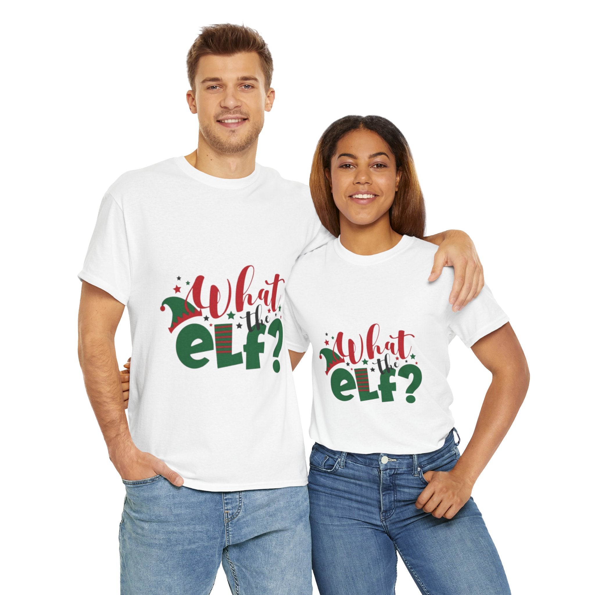 What the Elf? Unisex Heavy Cotton T-Shirt