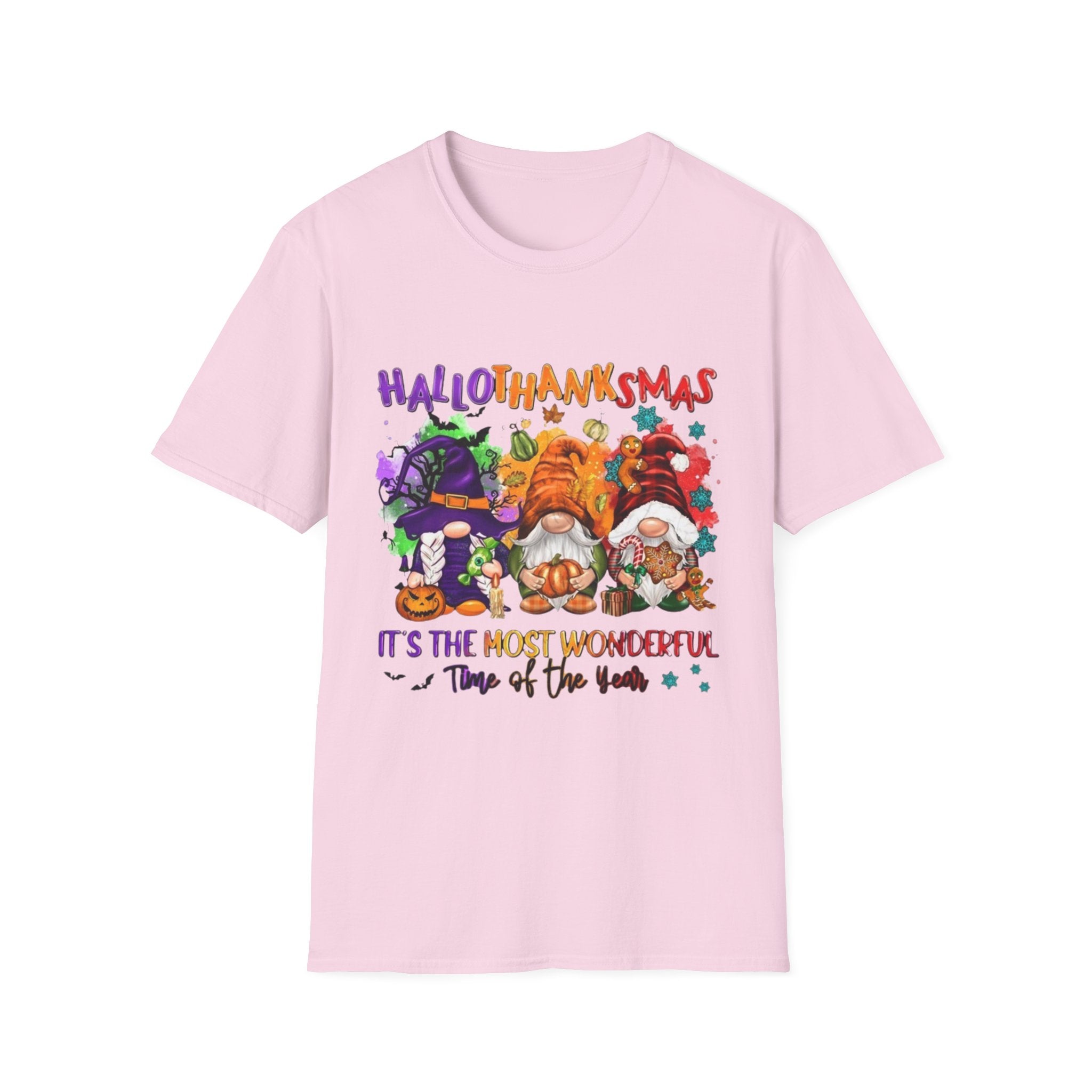 Happy Hallothanksmas Unisex Softstyle T-Shirt
