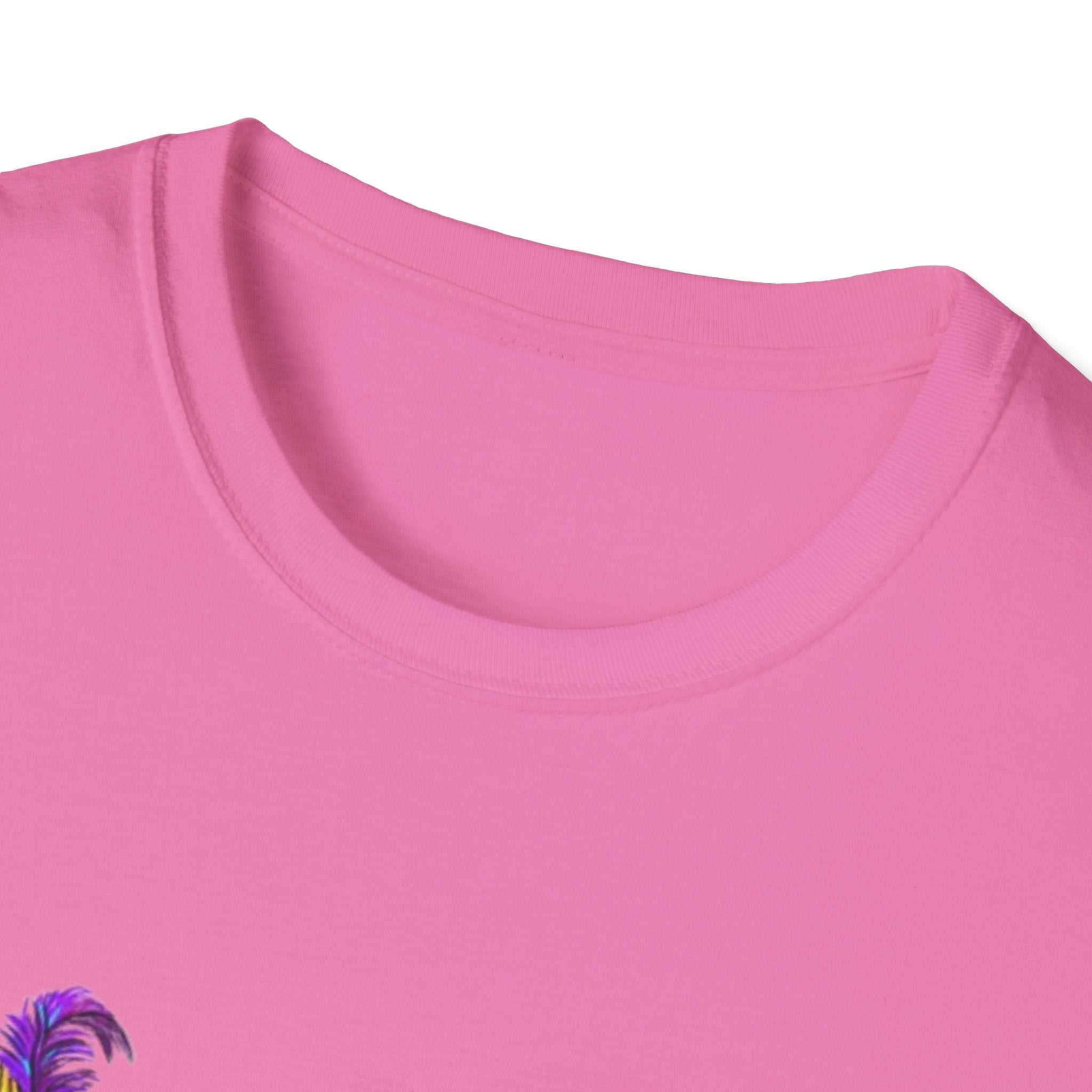 Mardi Gras Gator Unisex Softstyle T-Shirt