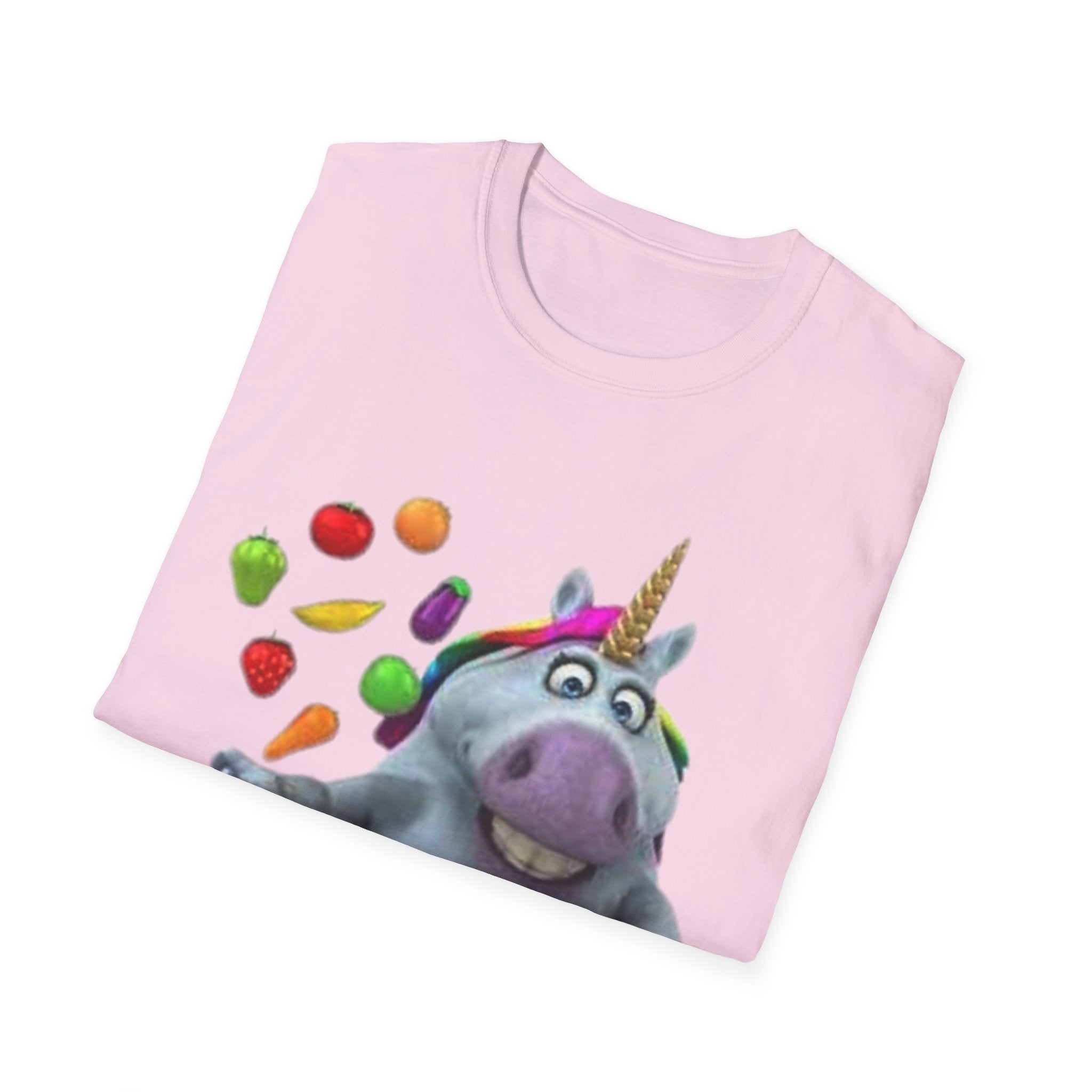 Juggling Health And Happiness Unicorn Unisex Softstyle T-Shirt